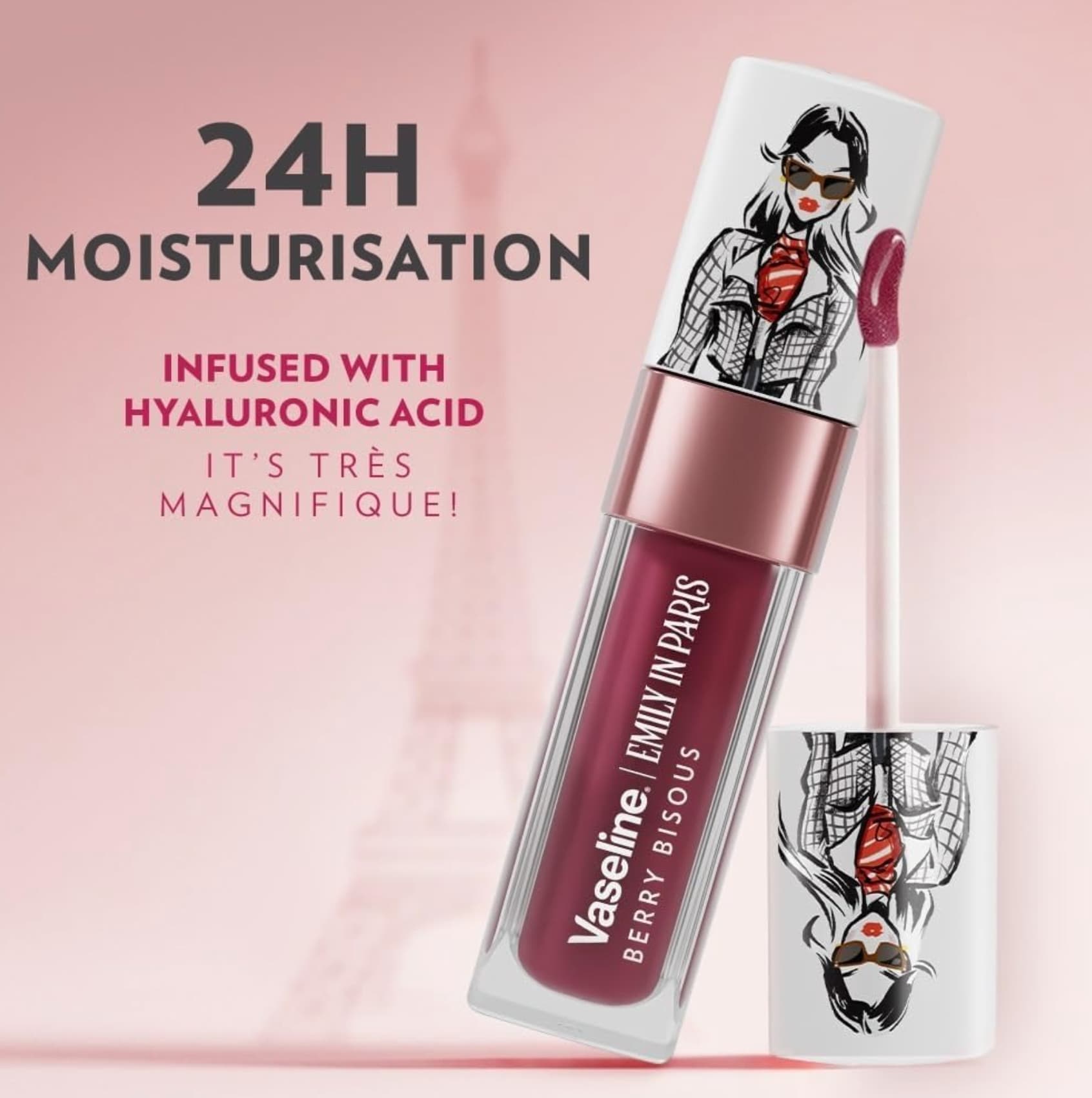 Vaseline Emily in Paris Tint Lip Oil 4