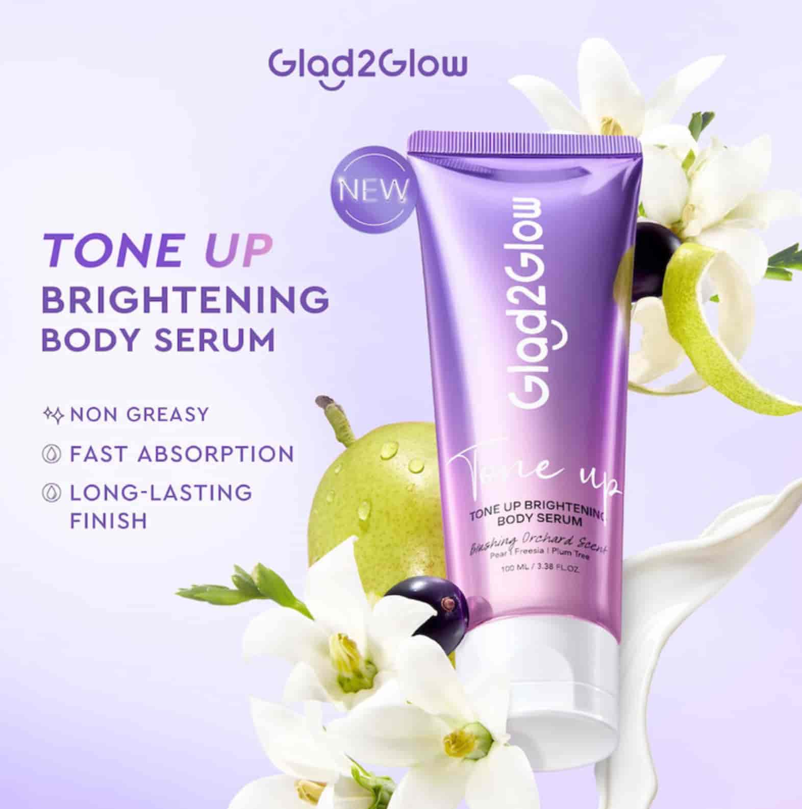 Glad2Glow Tone Up Brightening Body Serum 2