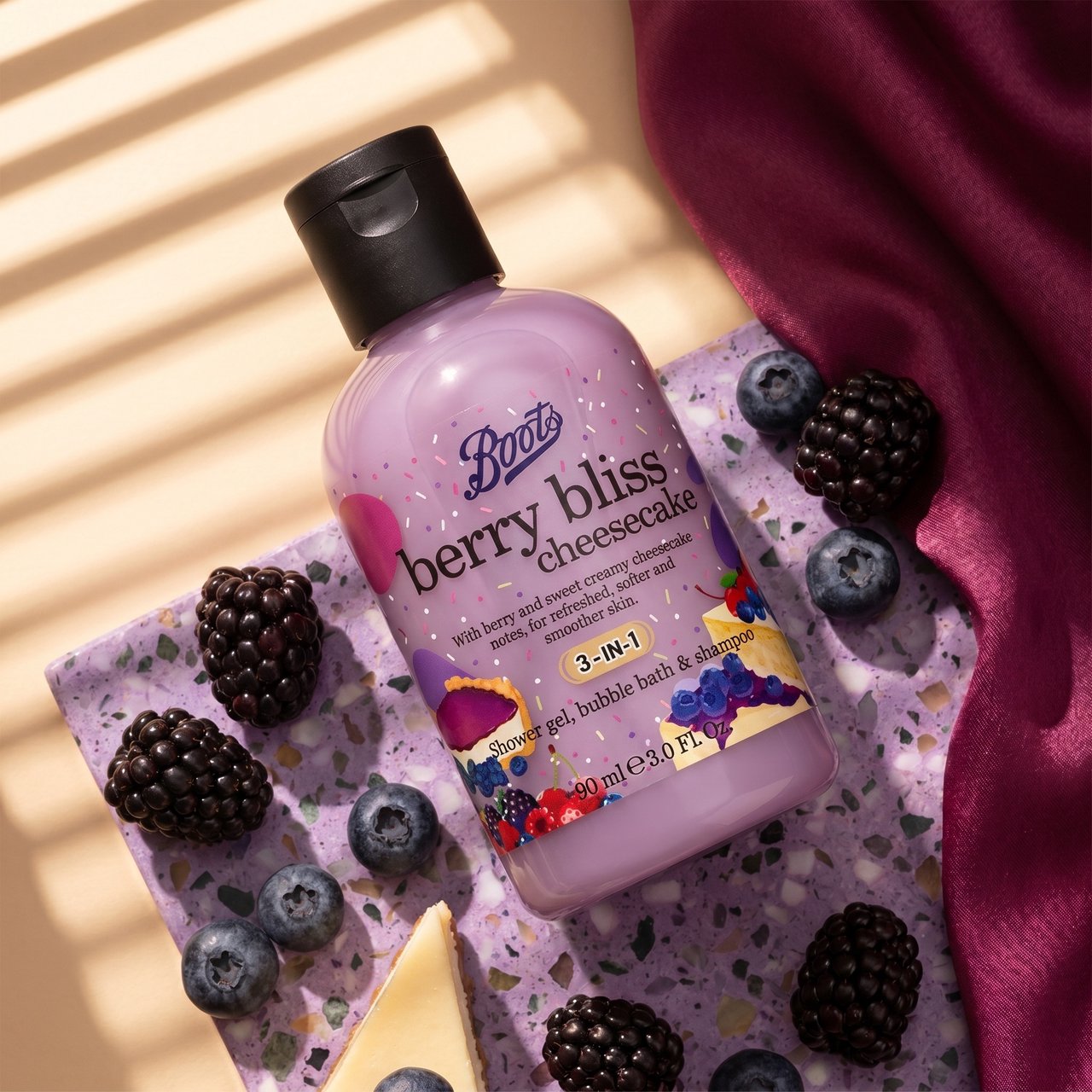 Boots Flavour Shower Gel Bubble Bath & Shampoo Mini 2