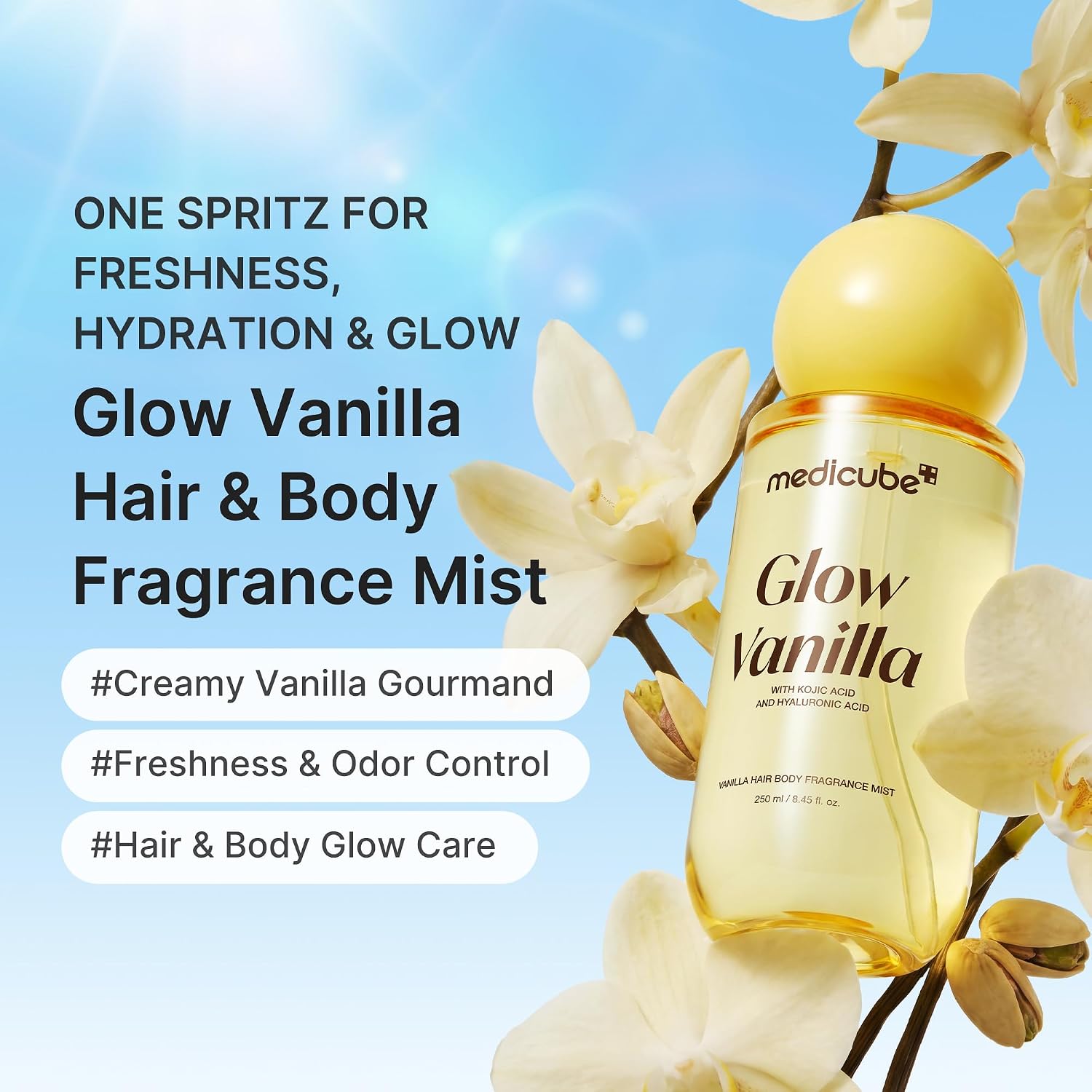 Medicube Glow Vanilla Hair & Body Fragrance Mist 2
