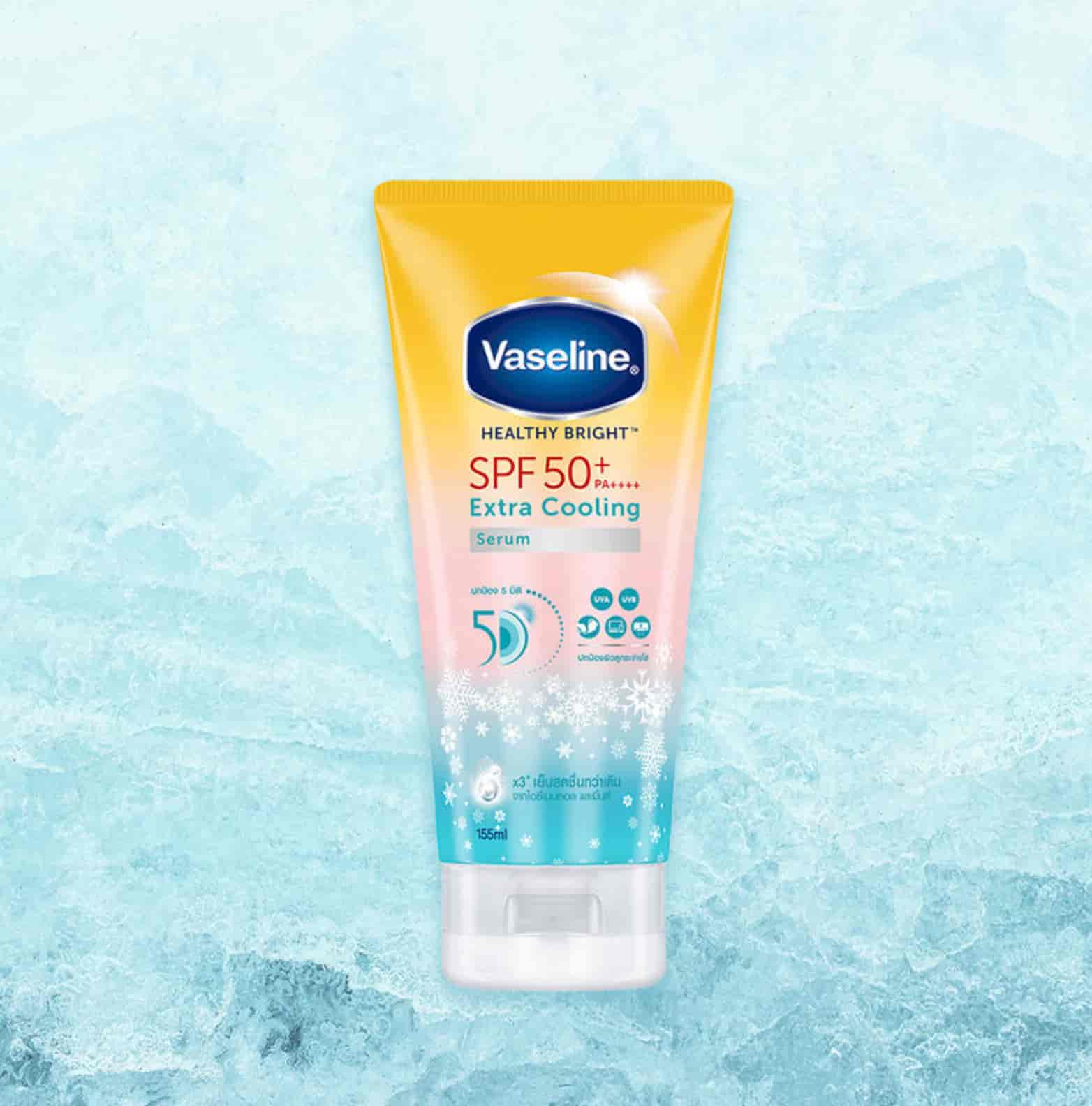 Vaseline Healthy Bright SPF50+ PA++++ Extra Cooling Serum 2