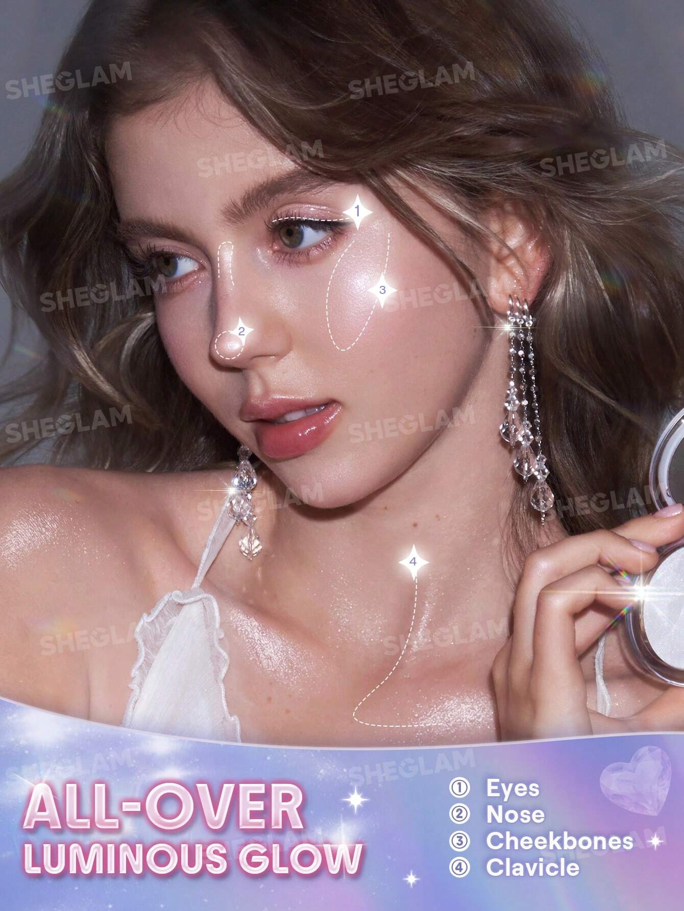 Sheglam Crystal Intentions High Vibration Blushlighter 7