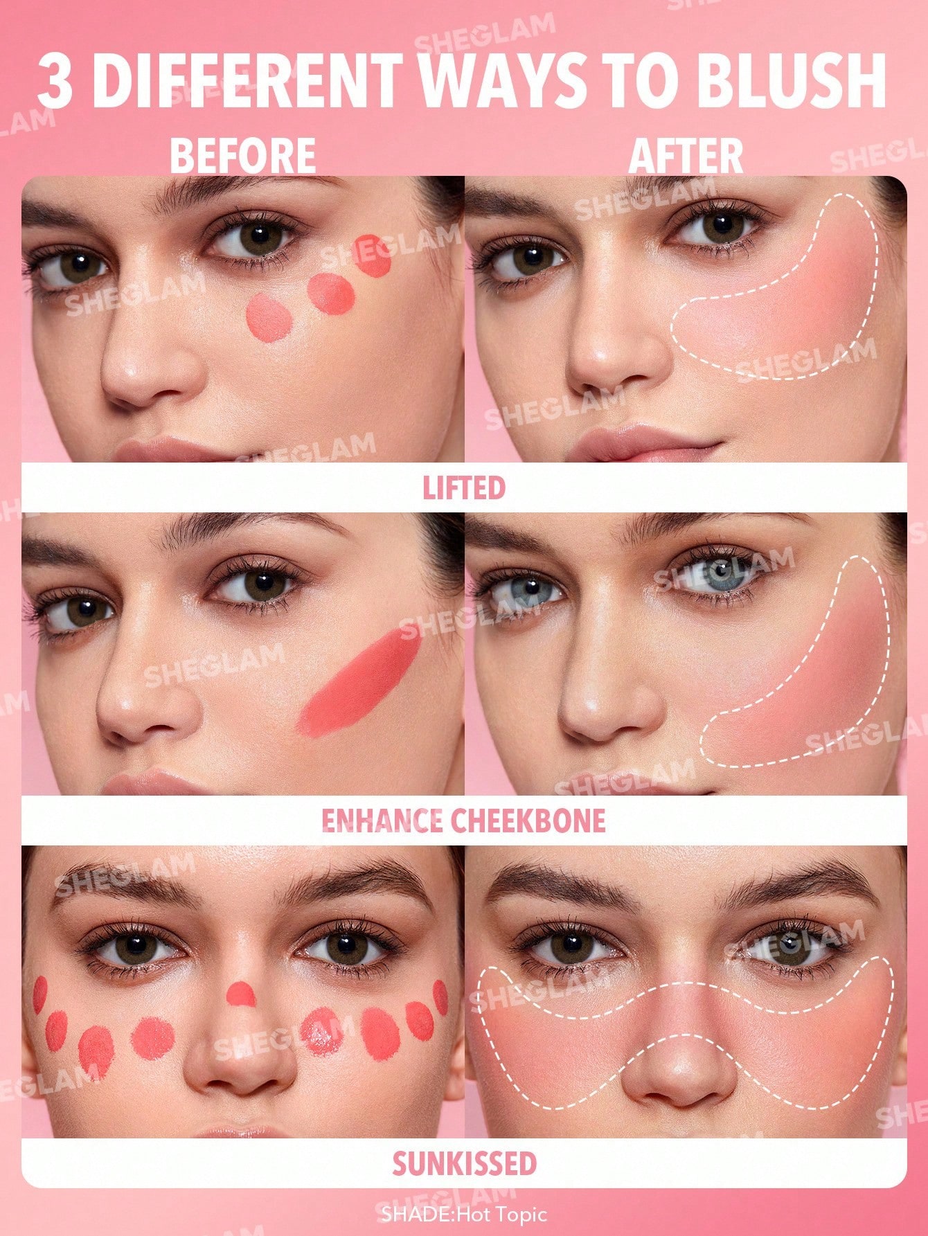 Sheglam Color Bloom Liquid Blush 4