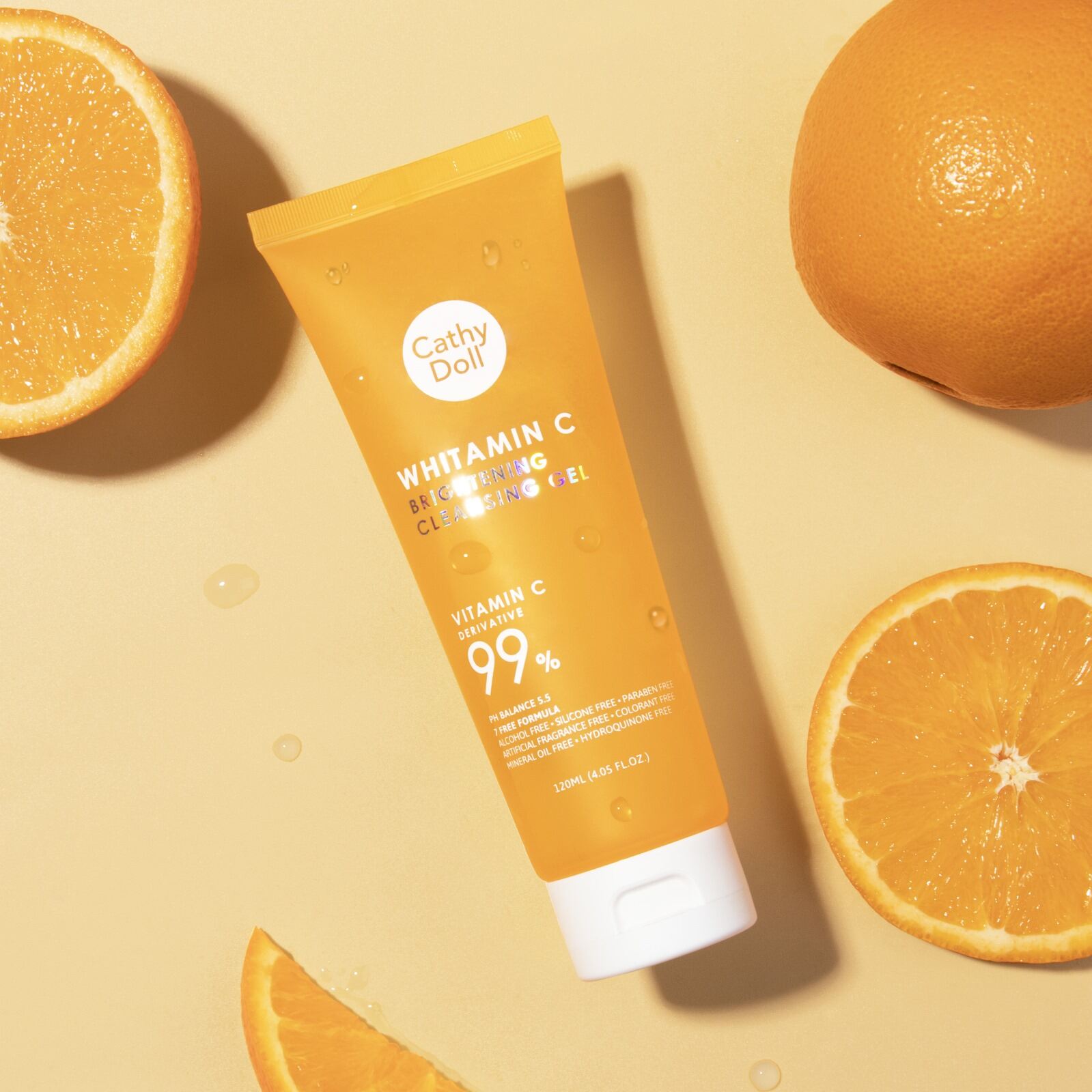 CATHY DOLL Whitamin C Brightening Cleansing Gel 2