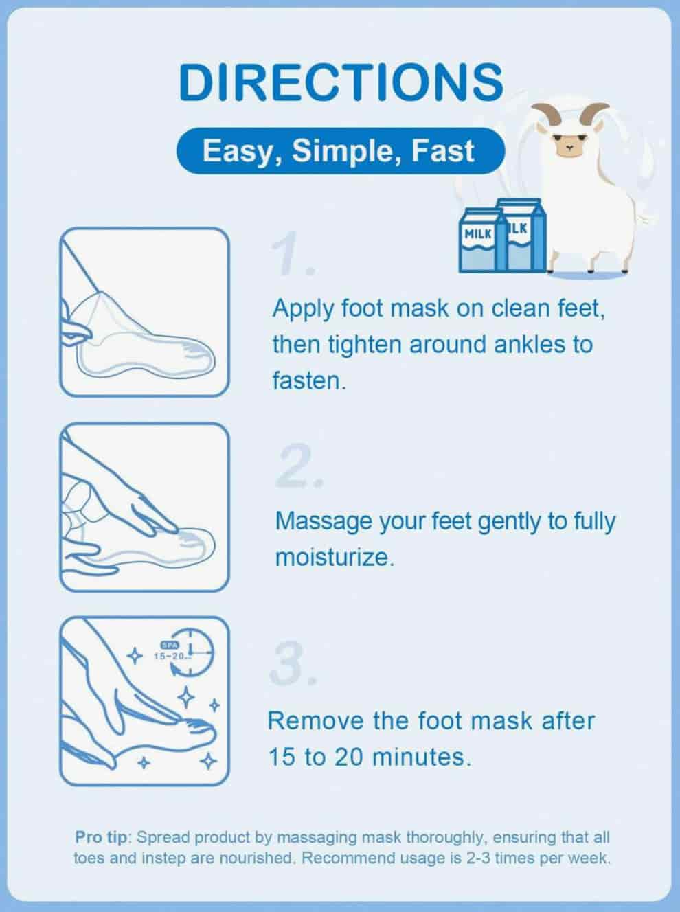 SlowSunday Foot Mask 40g 6