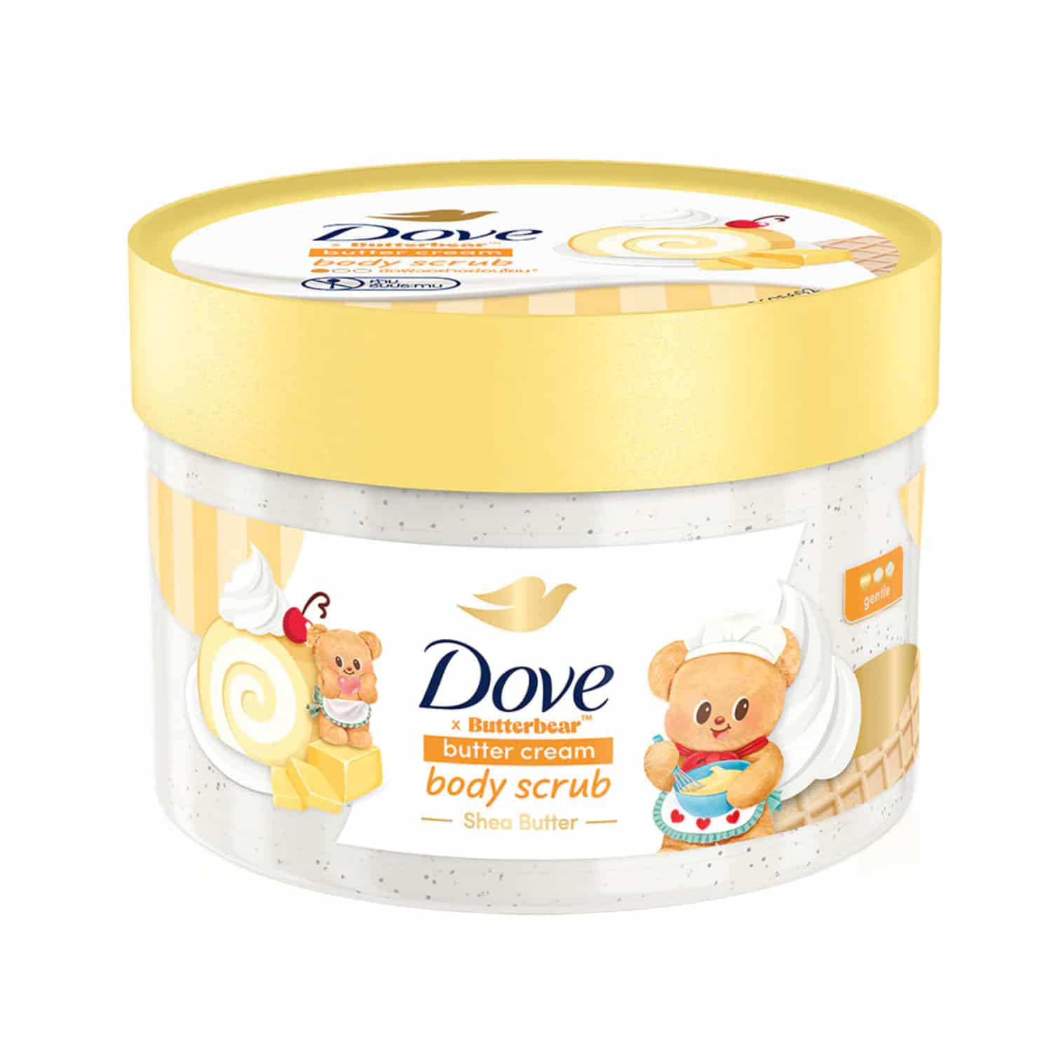Dove x Butter Bear Butter Cream Body Scrub