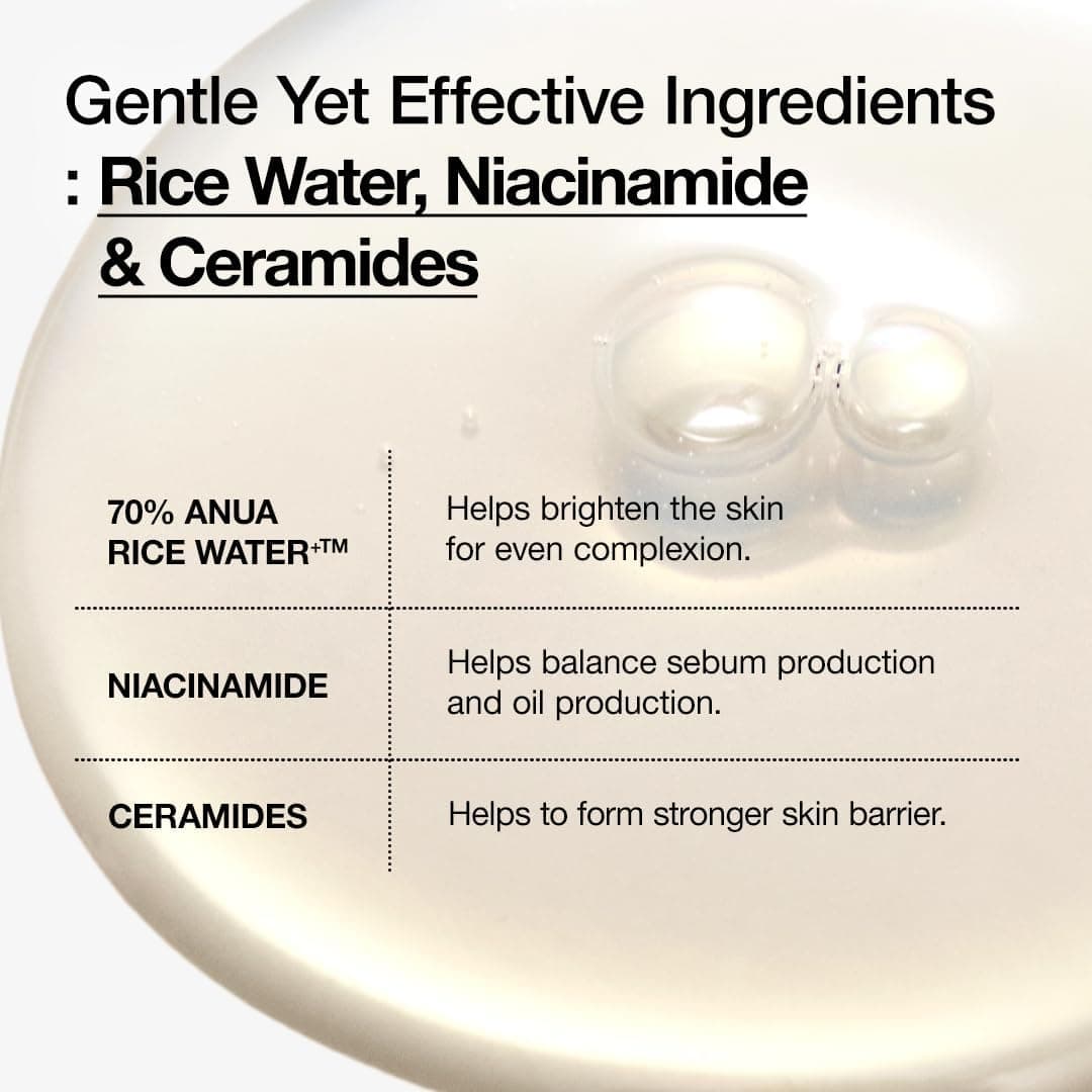 Anua – Rice 70 Glow Milky Toner 4