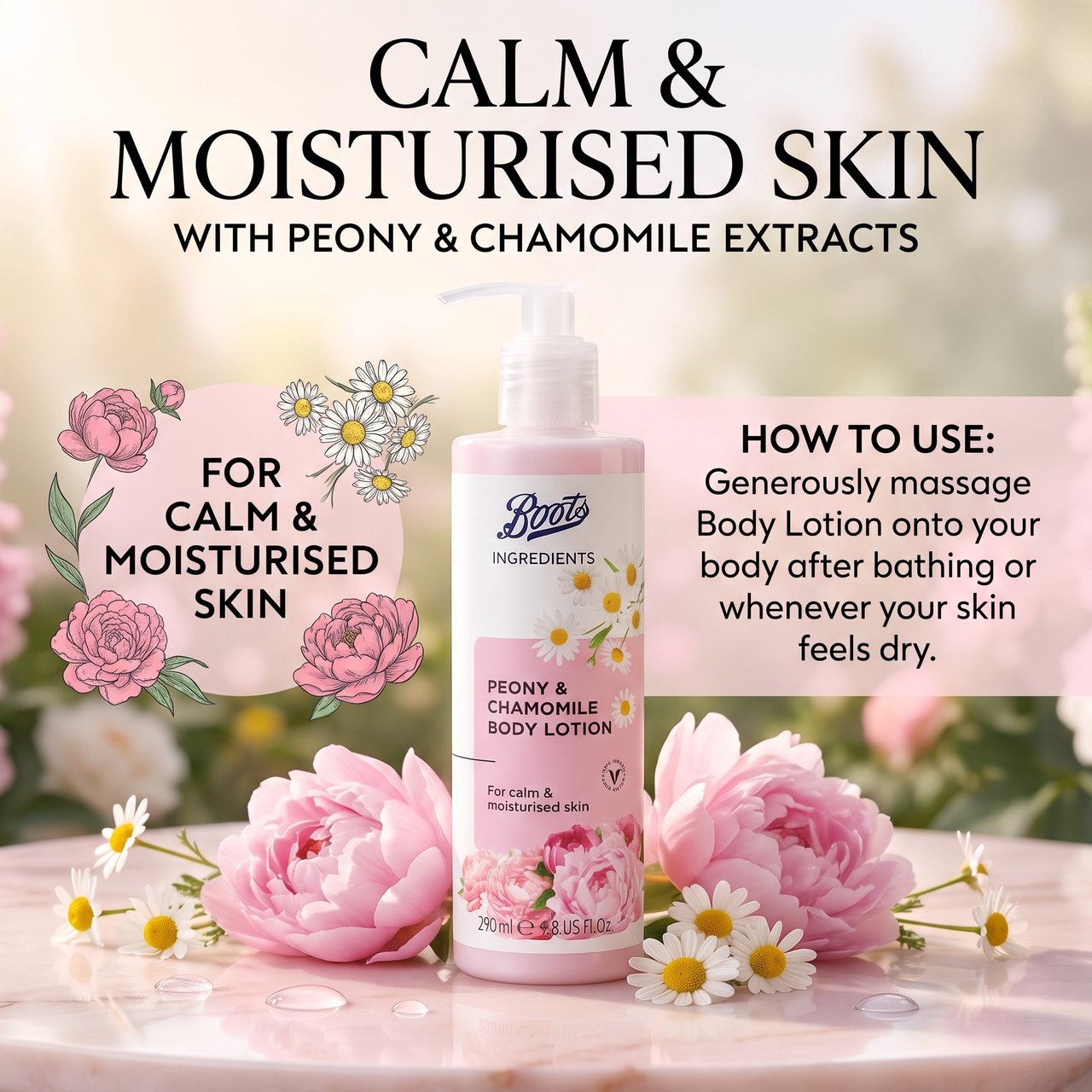 Boots Ingredients body lotion 290 ml 4