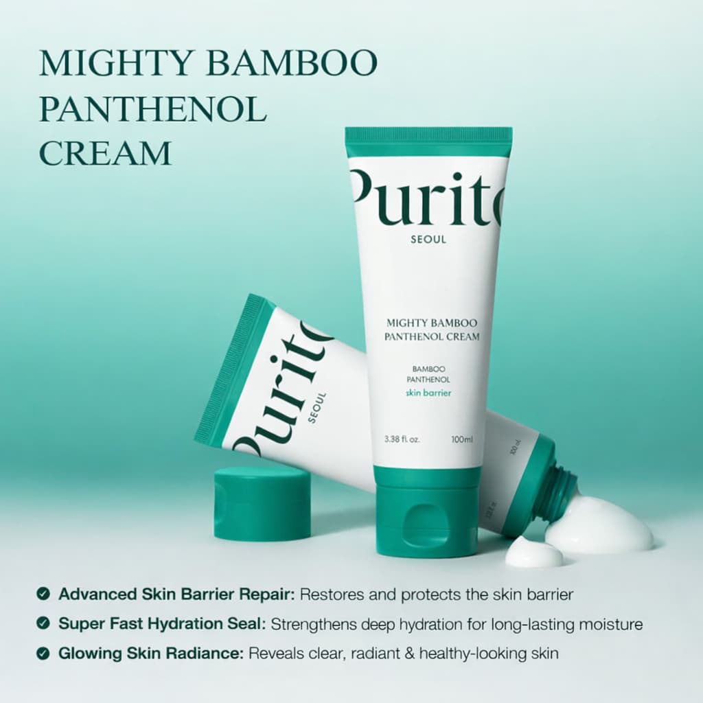 Purito Seoul Mighty Bamboo Panthenol Cream 2