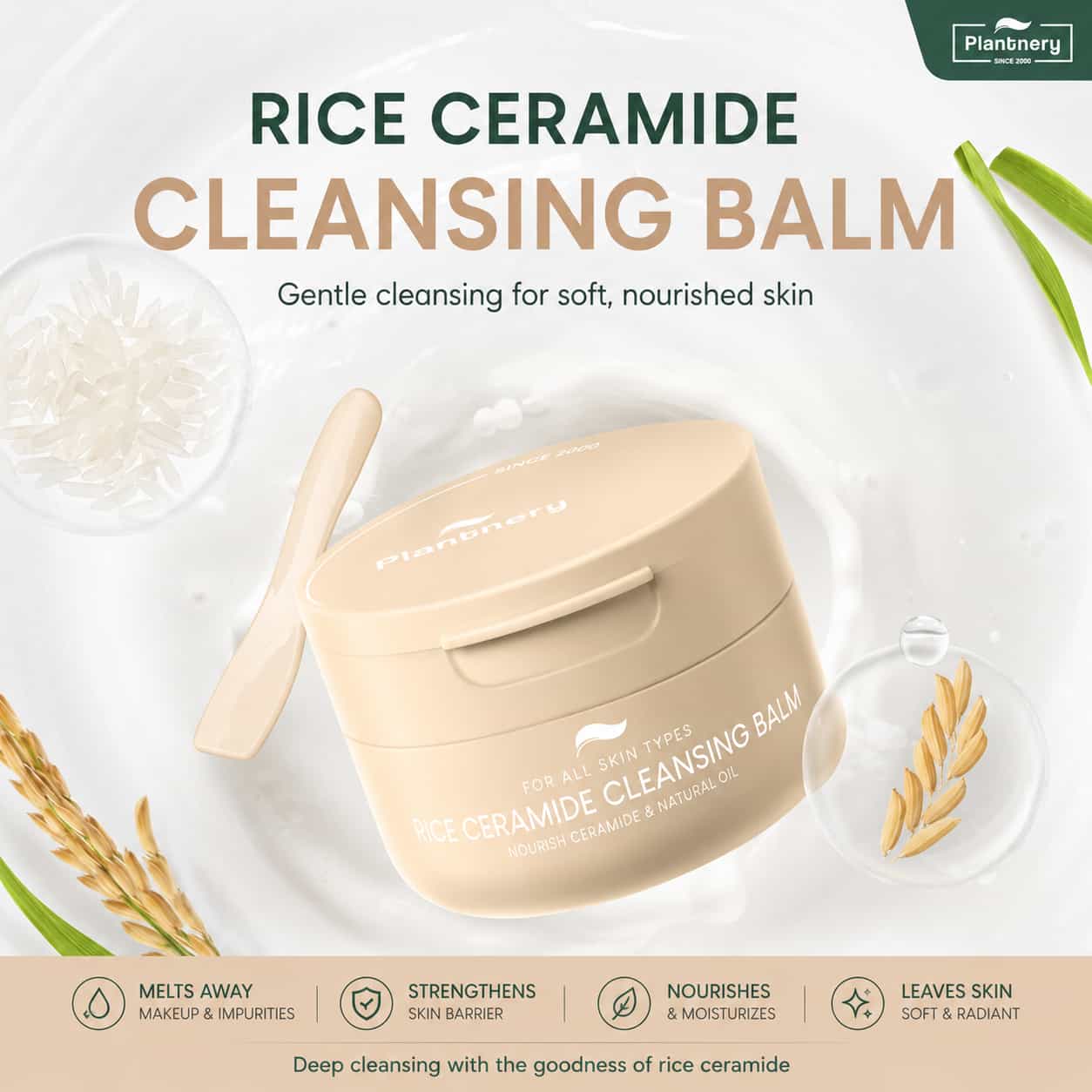 Plantnery Deep Cleansing Balm 60g 2