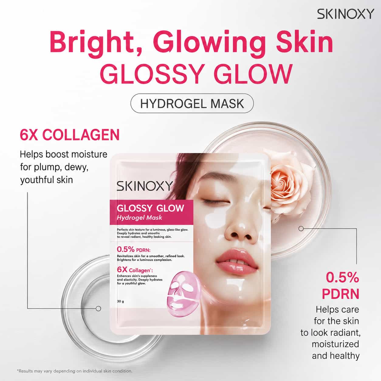 Skinoxy Hydrogel Mask 30g 2