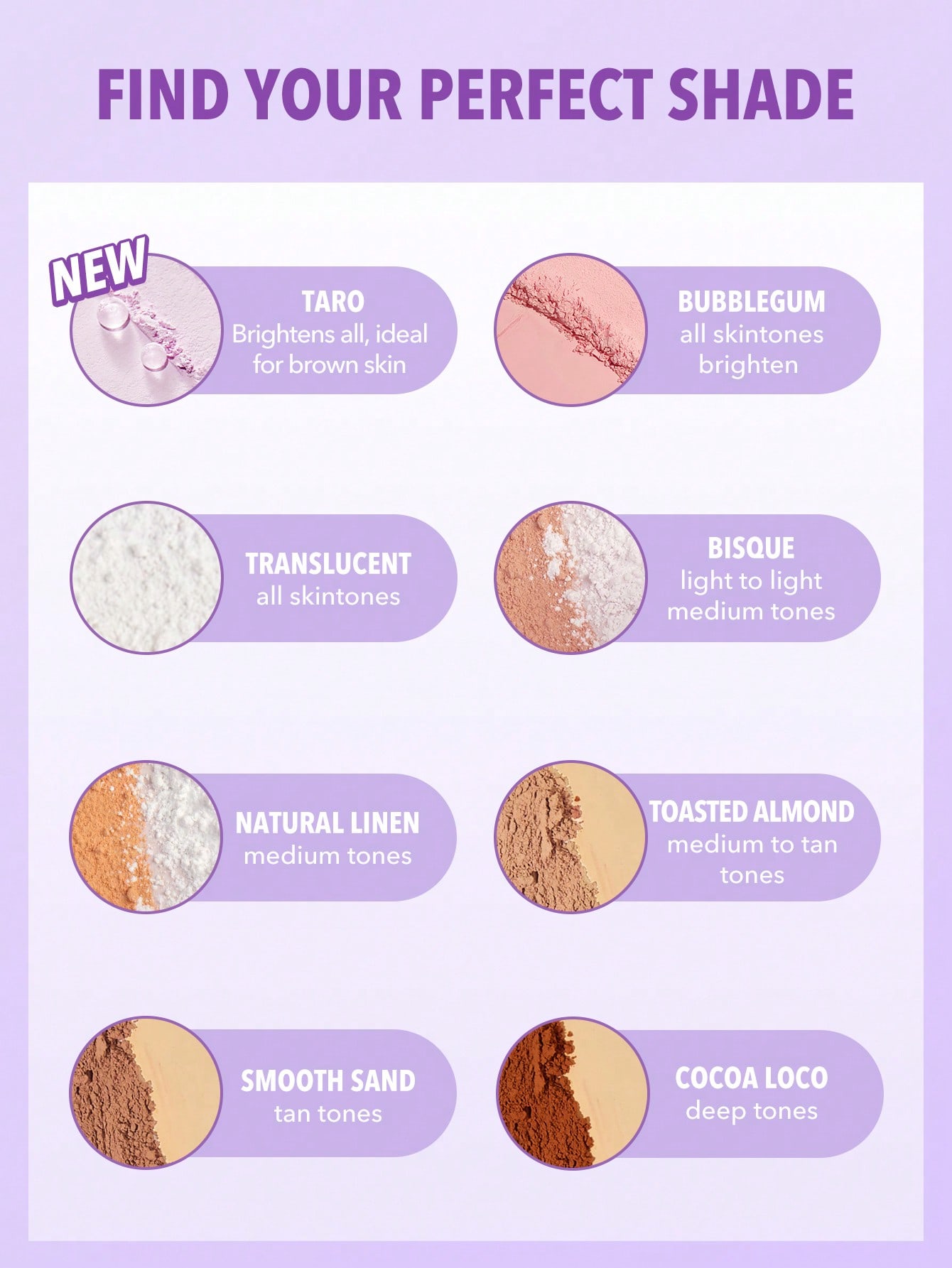 Sheglam Insta-Ready Face & Under Eye Setting Powder Duo 8