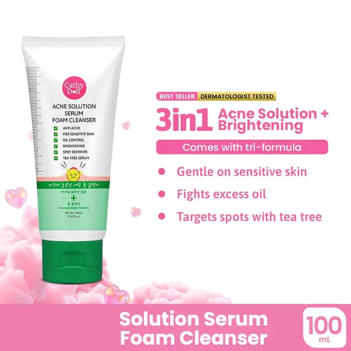 Cathy Doll Serum Foam Cleanser 100ml 2