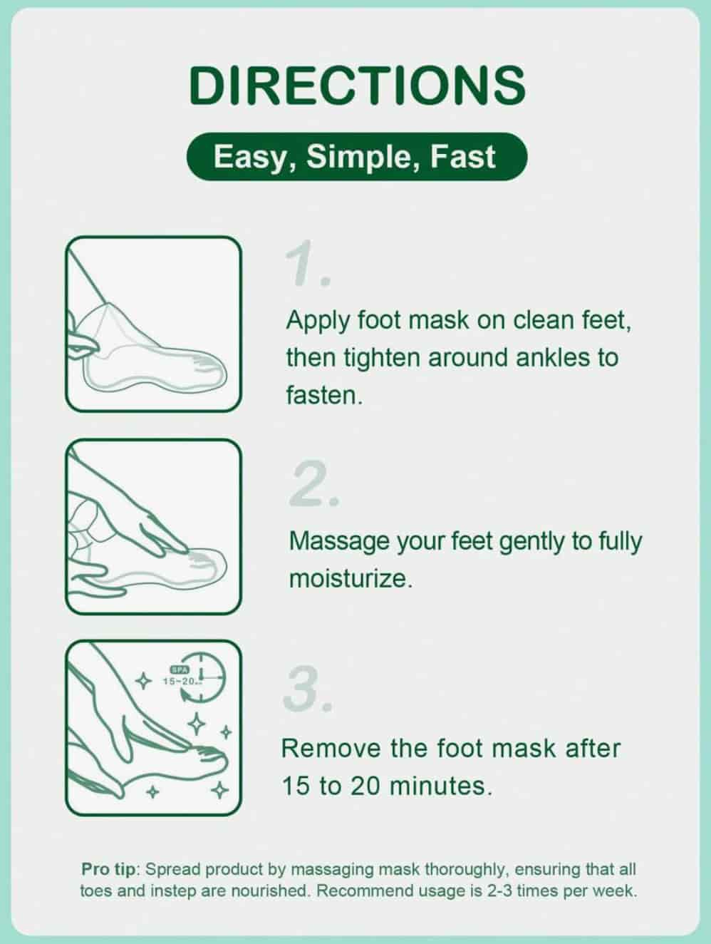 SlowSunday Foot Mask 40g 7