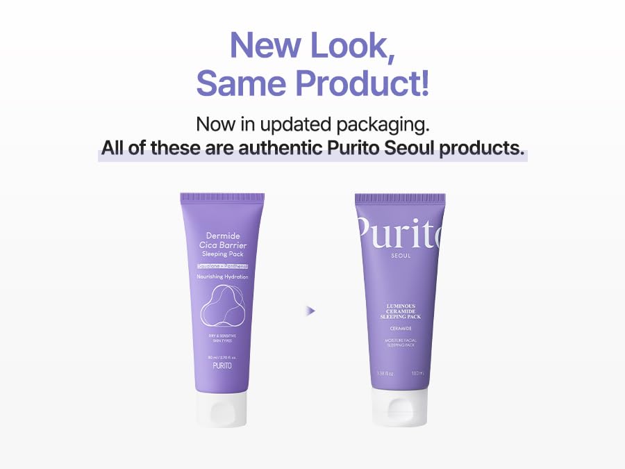 PURITO – Luminous Ceramide Sleeping Pack 6
