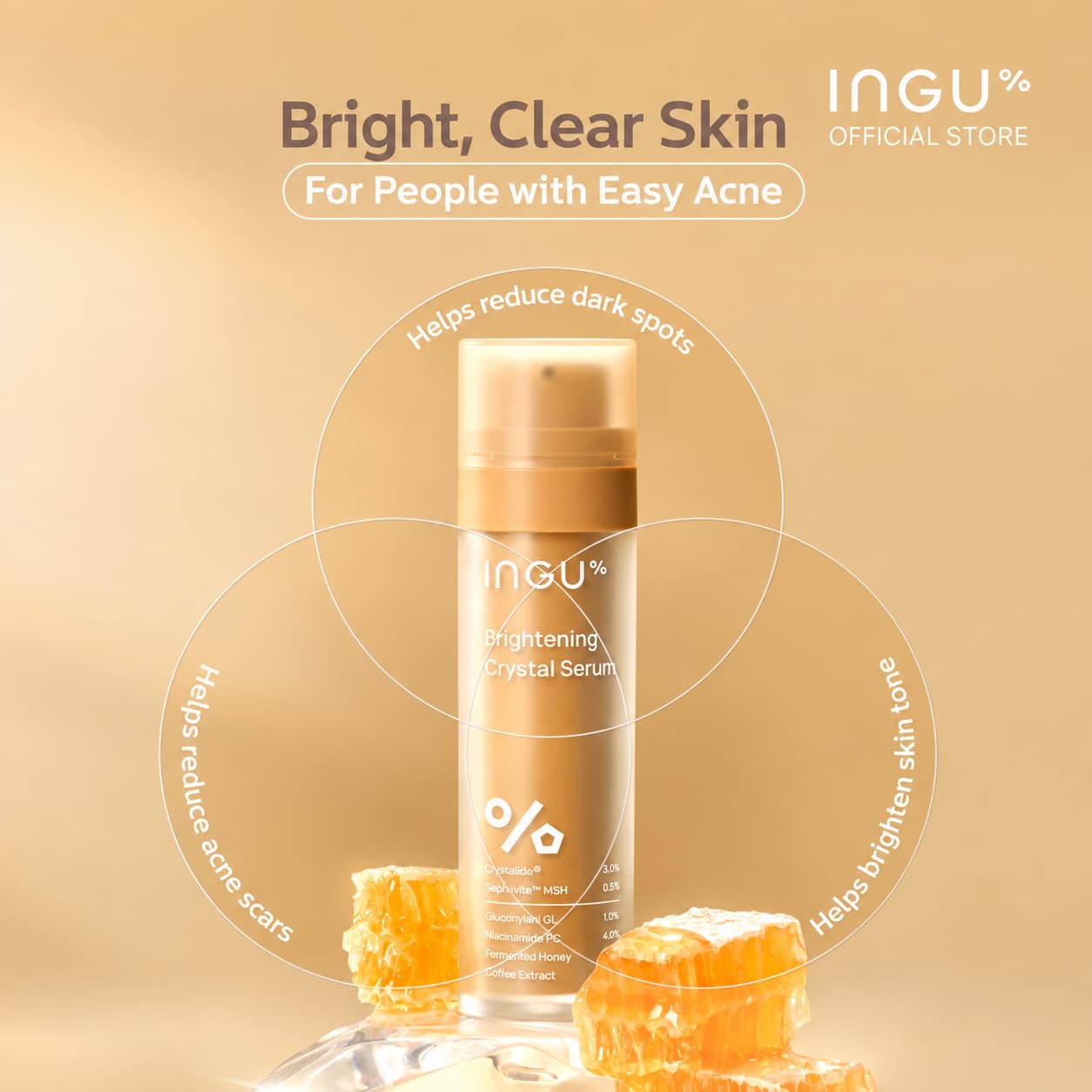 INGU Brightening Crystal Serum 2