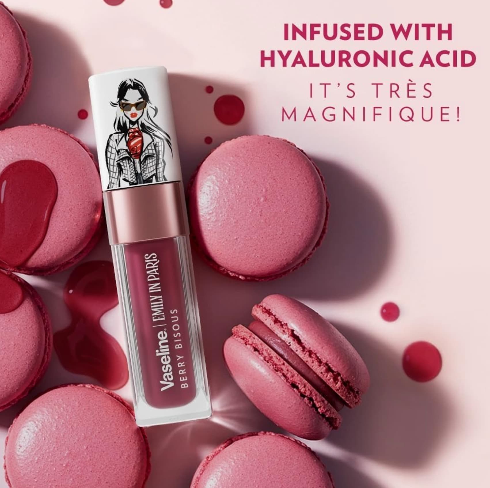 Vaseline Emily in Paris Tint Lip Oil 3