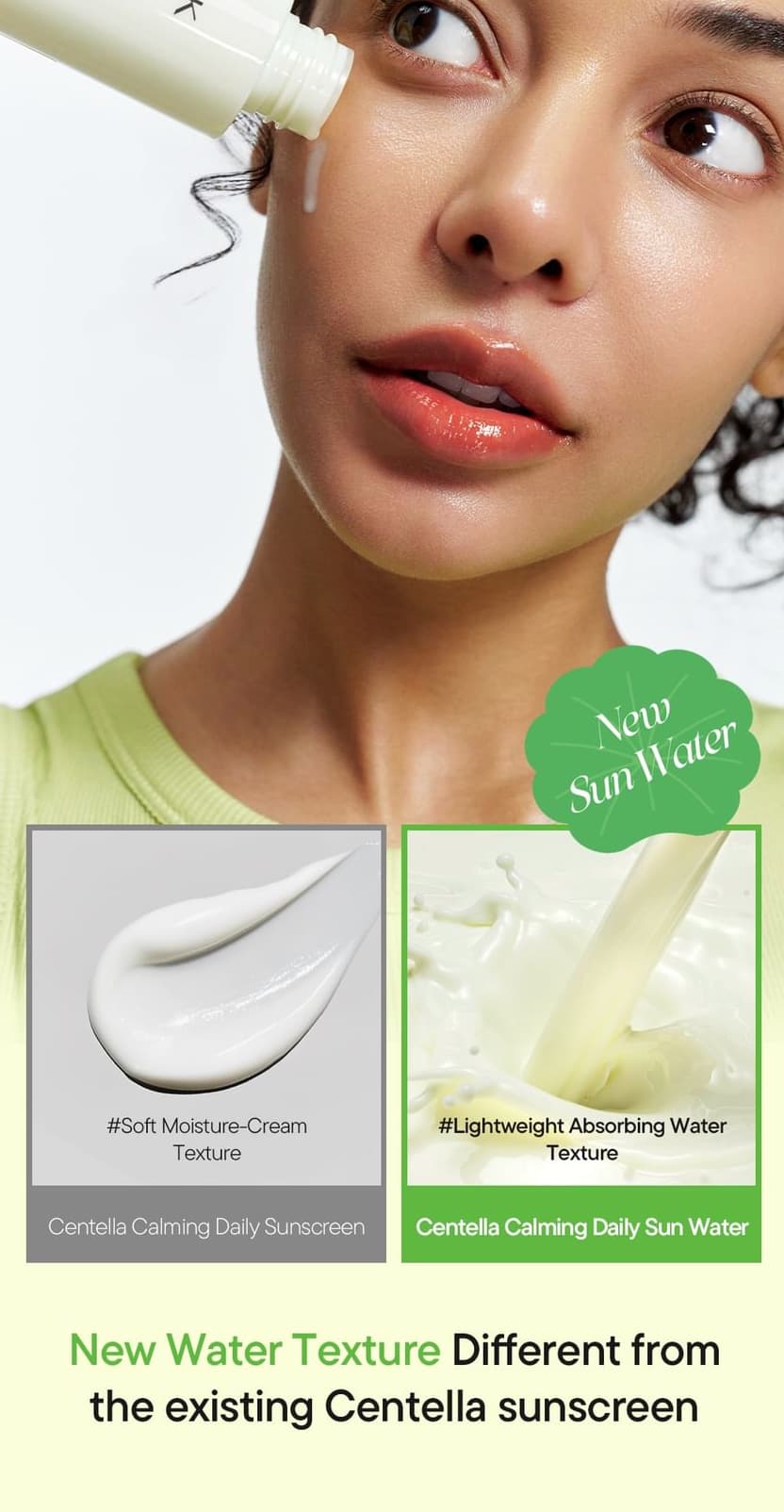 iUNIK Centella Calming Daily Sun Water 11