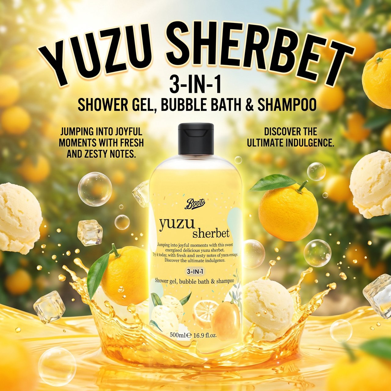 Boots Shower Gel Bubble Bath & Shampoo 2