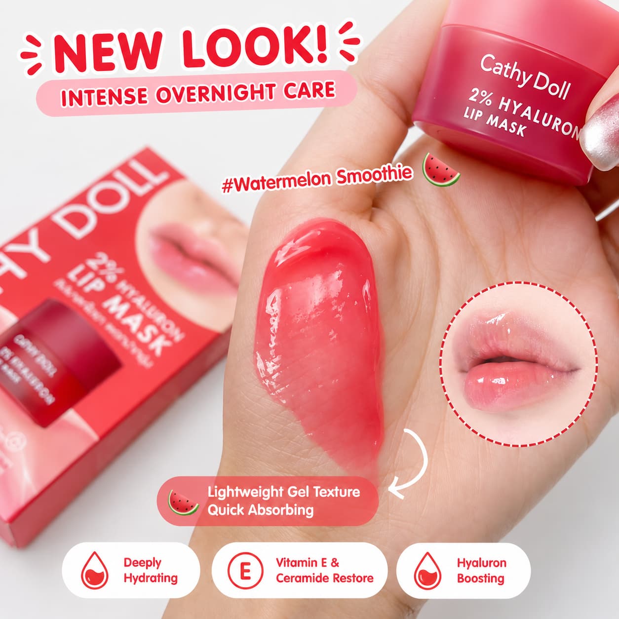 Cathy Doll 2% Hyaluron Lip Mask 4.5g 5