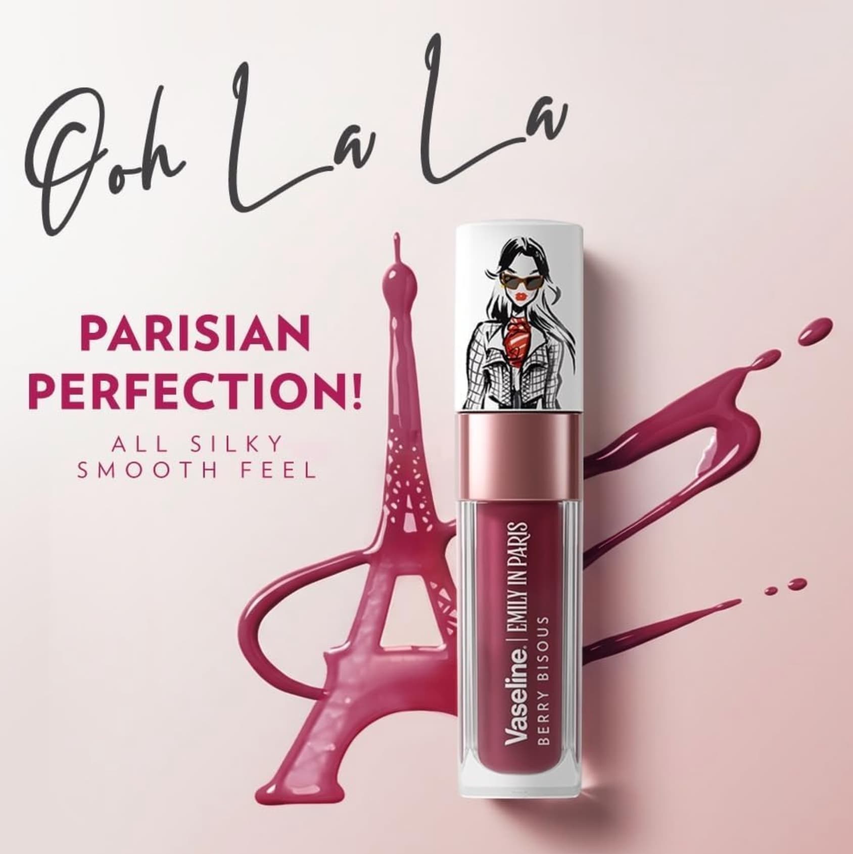 Vaseline Emily in Paris Tint Lip Oil 5