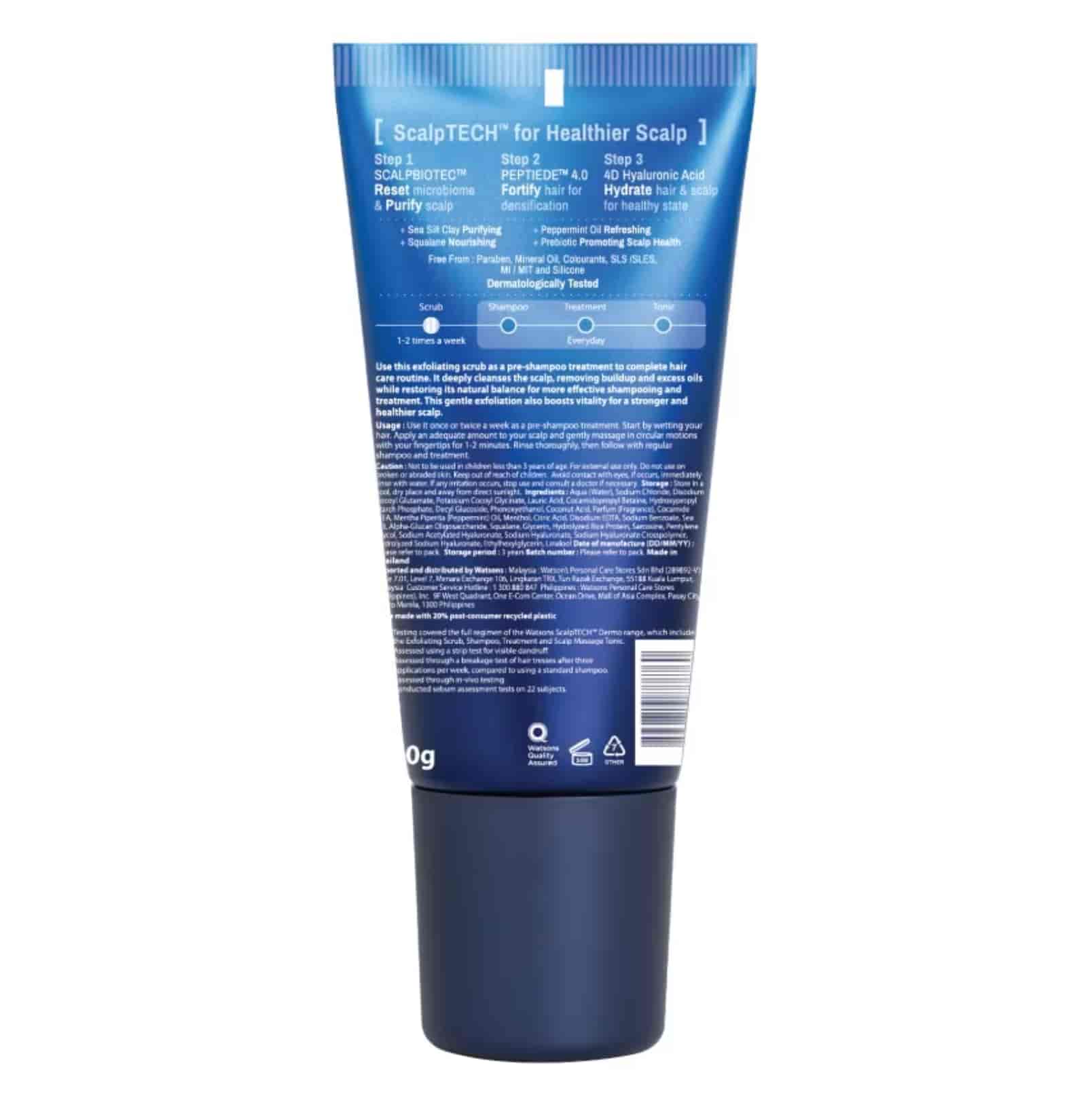 Hair System By Watsons Scalptech Dermo Restoring Exfoliating Scrub 3