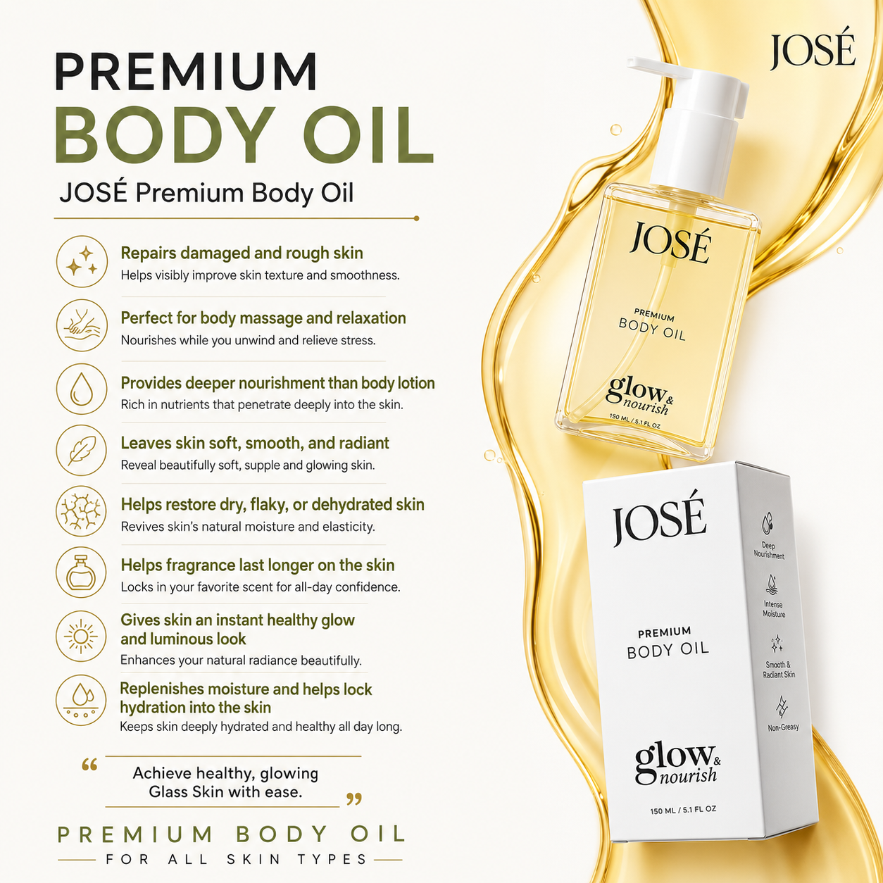 JOSE Premium Body Oil  4