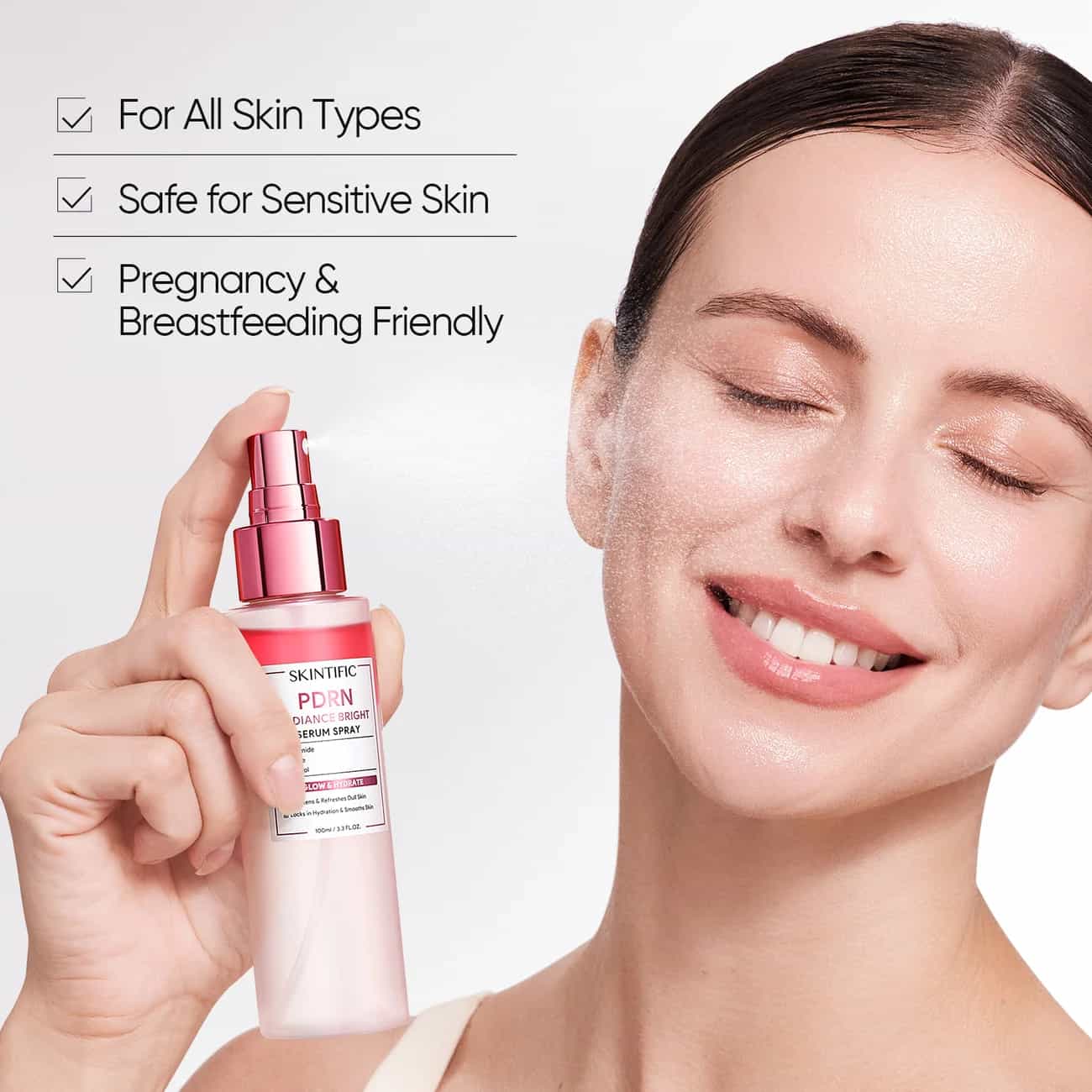 SKINTIFIC PDRN Radiance Bright Serum Spray  7