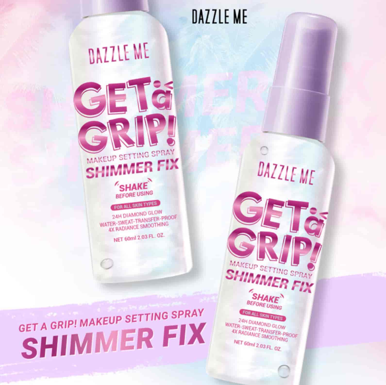 Dazzle Me Get A Grip Makeup Setting Spray  3