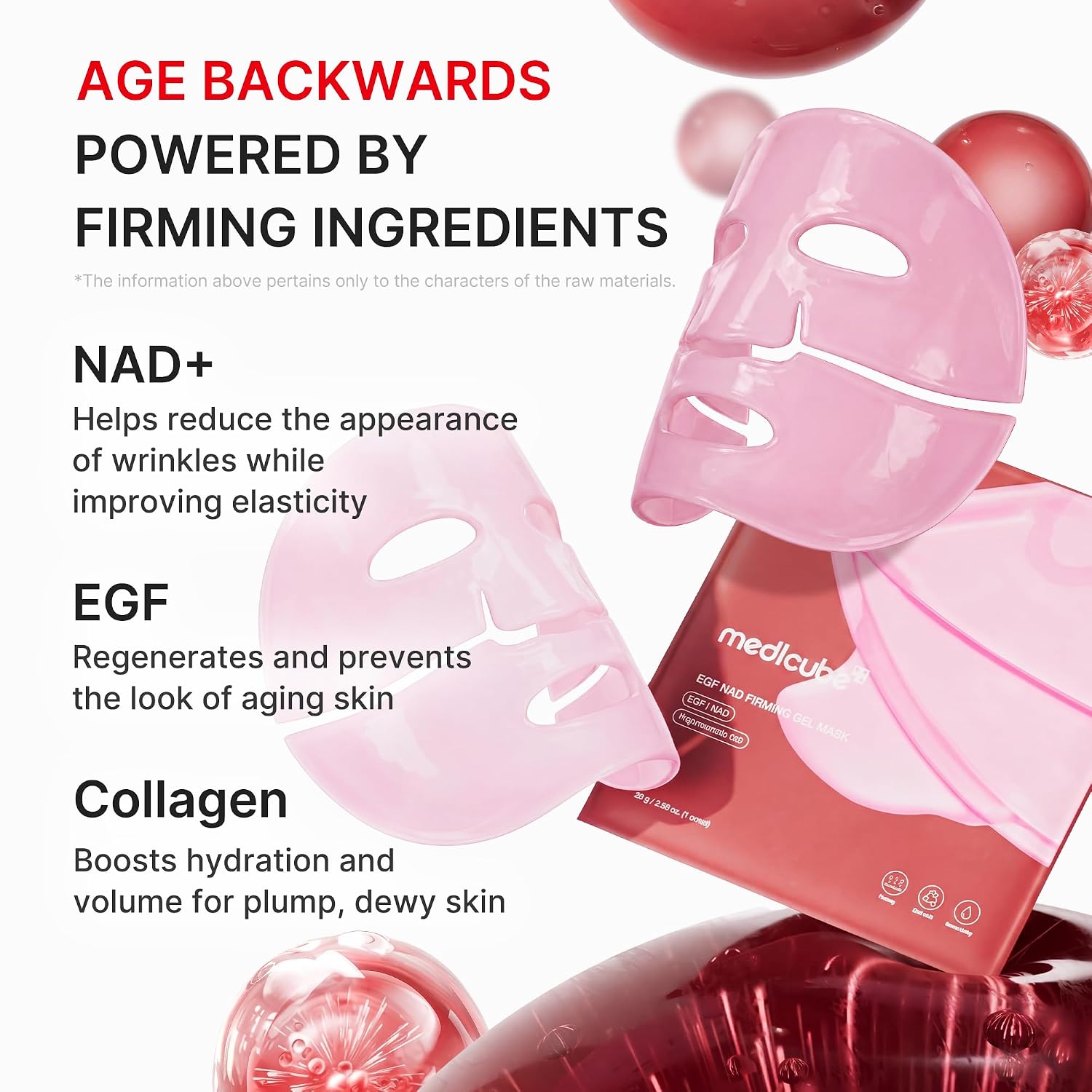 Medicube EGF NAD Firming Gel Mask 2