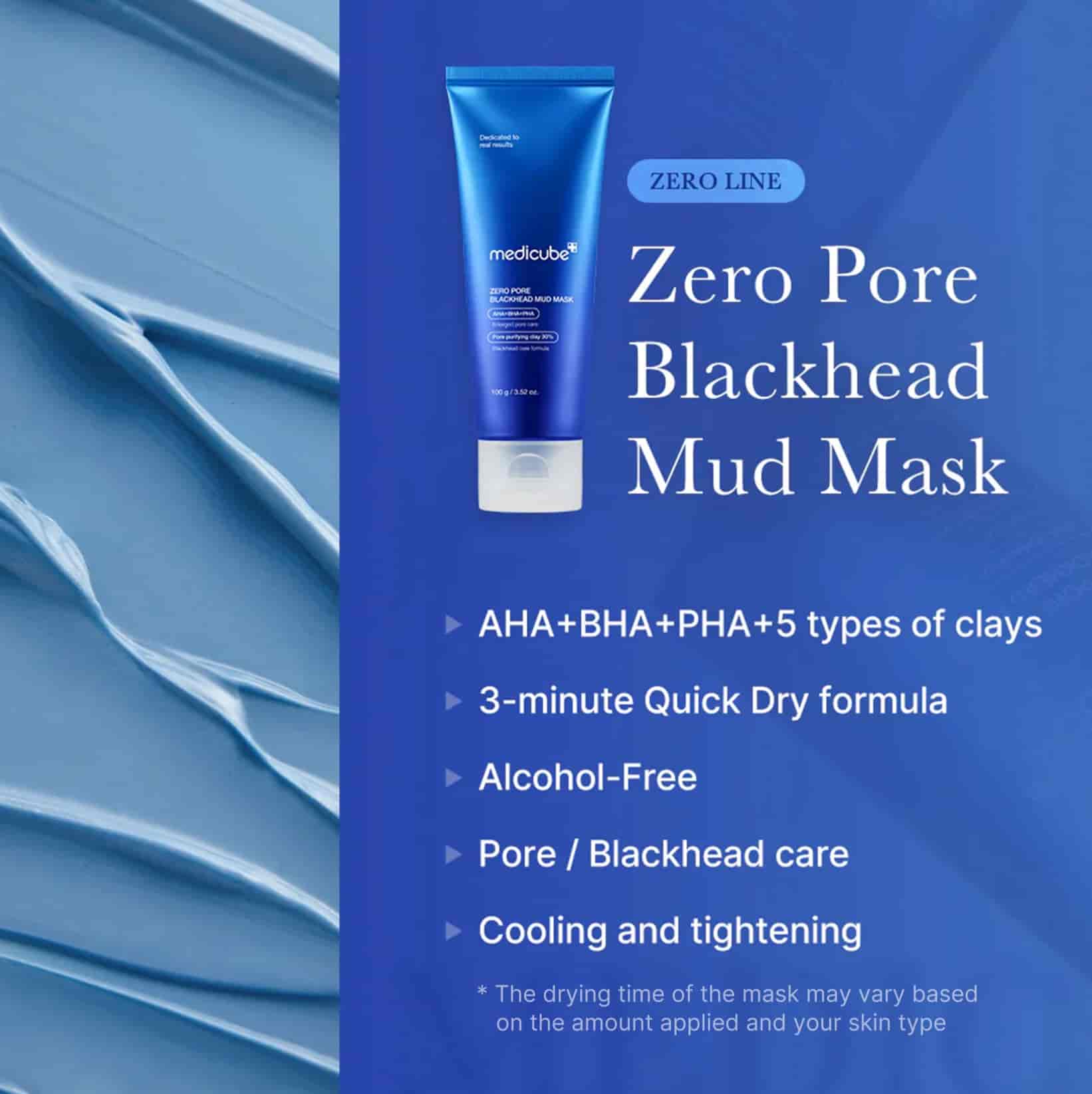 Medicube Zero Pore Blackhead Mud Mask 2