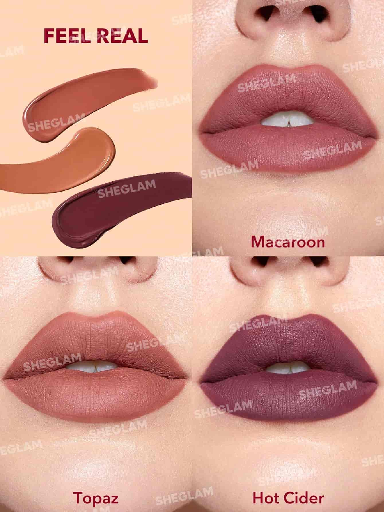Sheglam Matte Allure Mini Liquid Lipstick Set (3pcs) 3