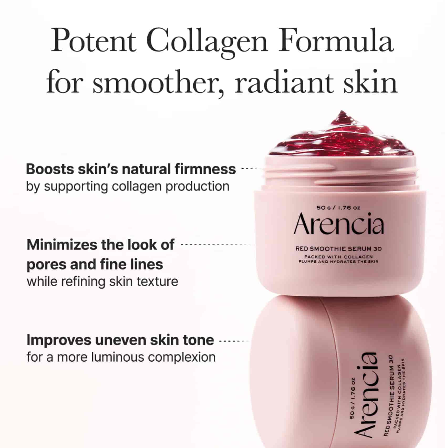 Arencia – Fresh Red Smoothie Serum 30 4