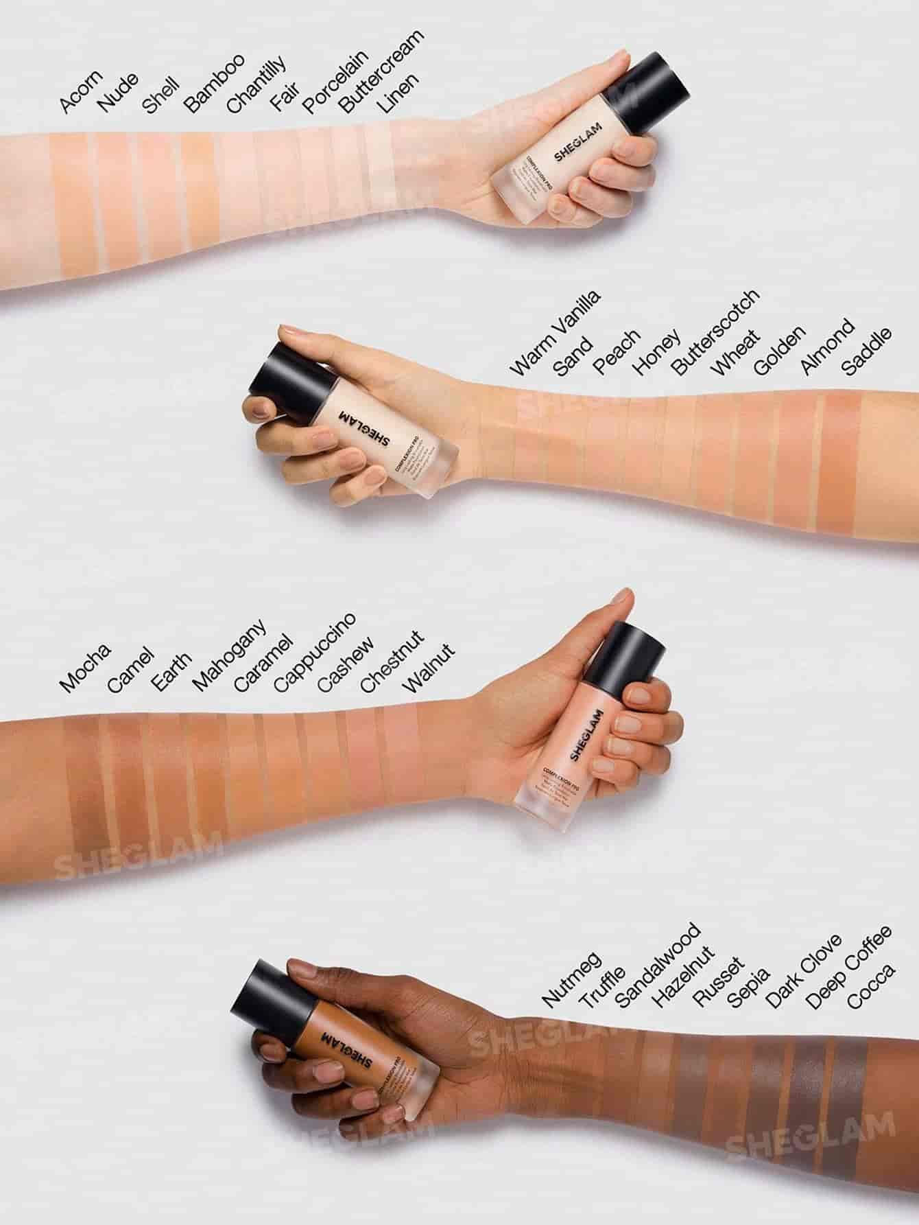 Sheglam Complexion Pro Long Lasting Breathable Matte Foundation 5