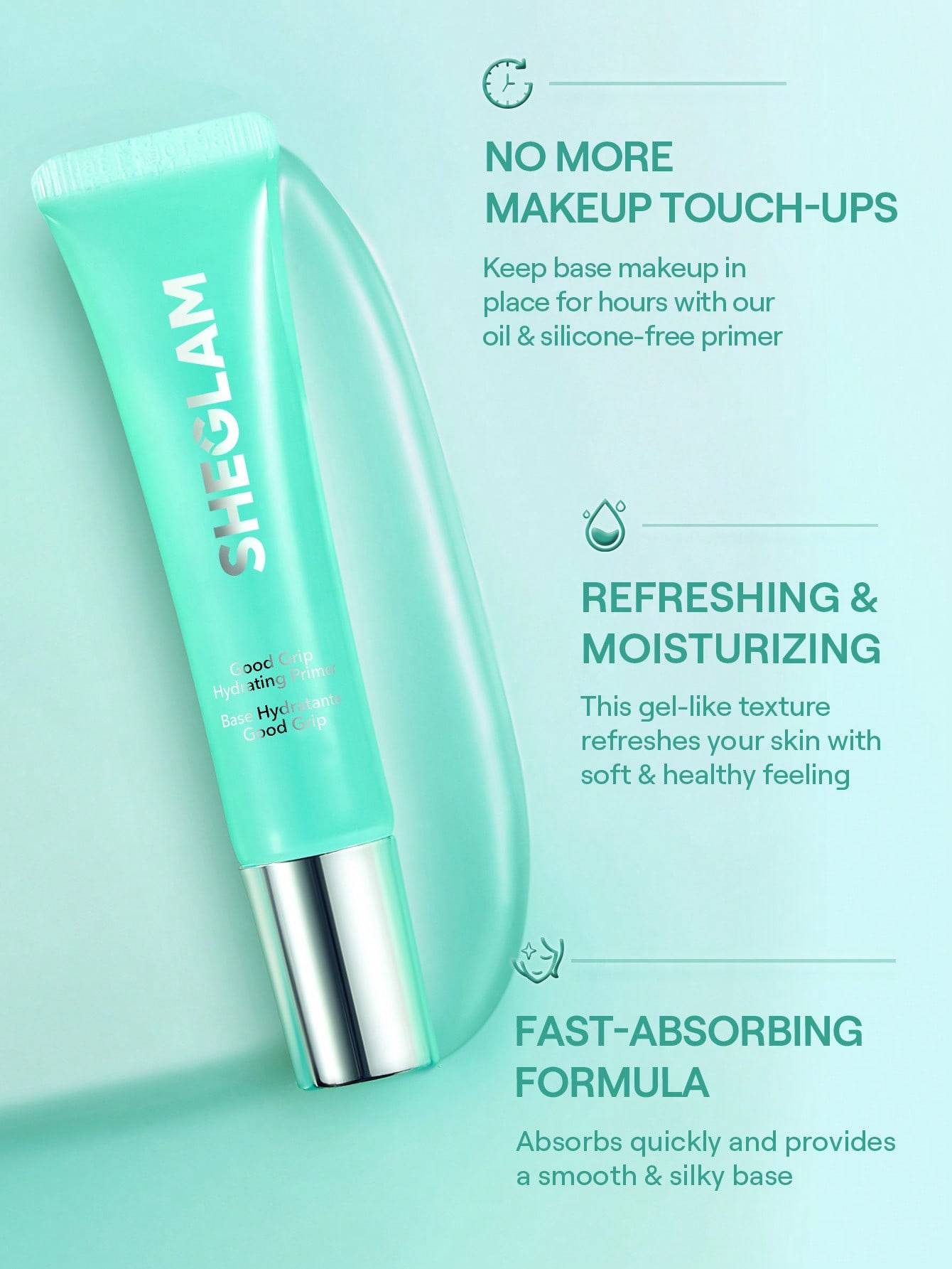 Sheglam Good Grip Hydrating Primer 15 ml Travel Size 3