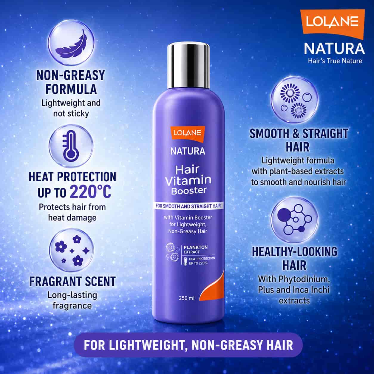 Lolane Natura Hair Vitamin Booster 250 ml 2