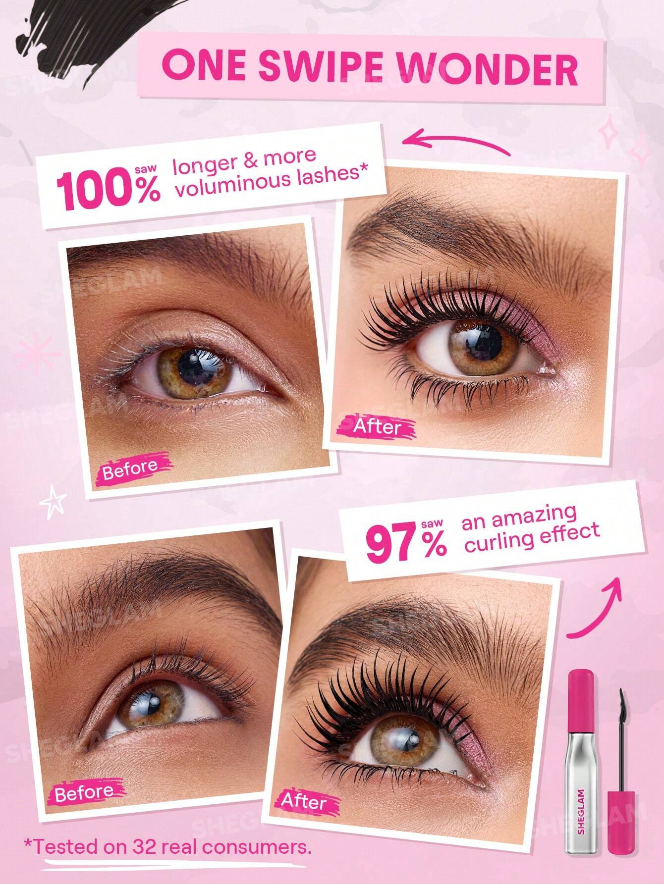Sheglam Lashlighter Up & Out Mascara 2