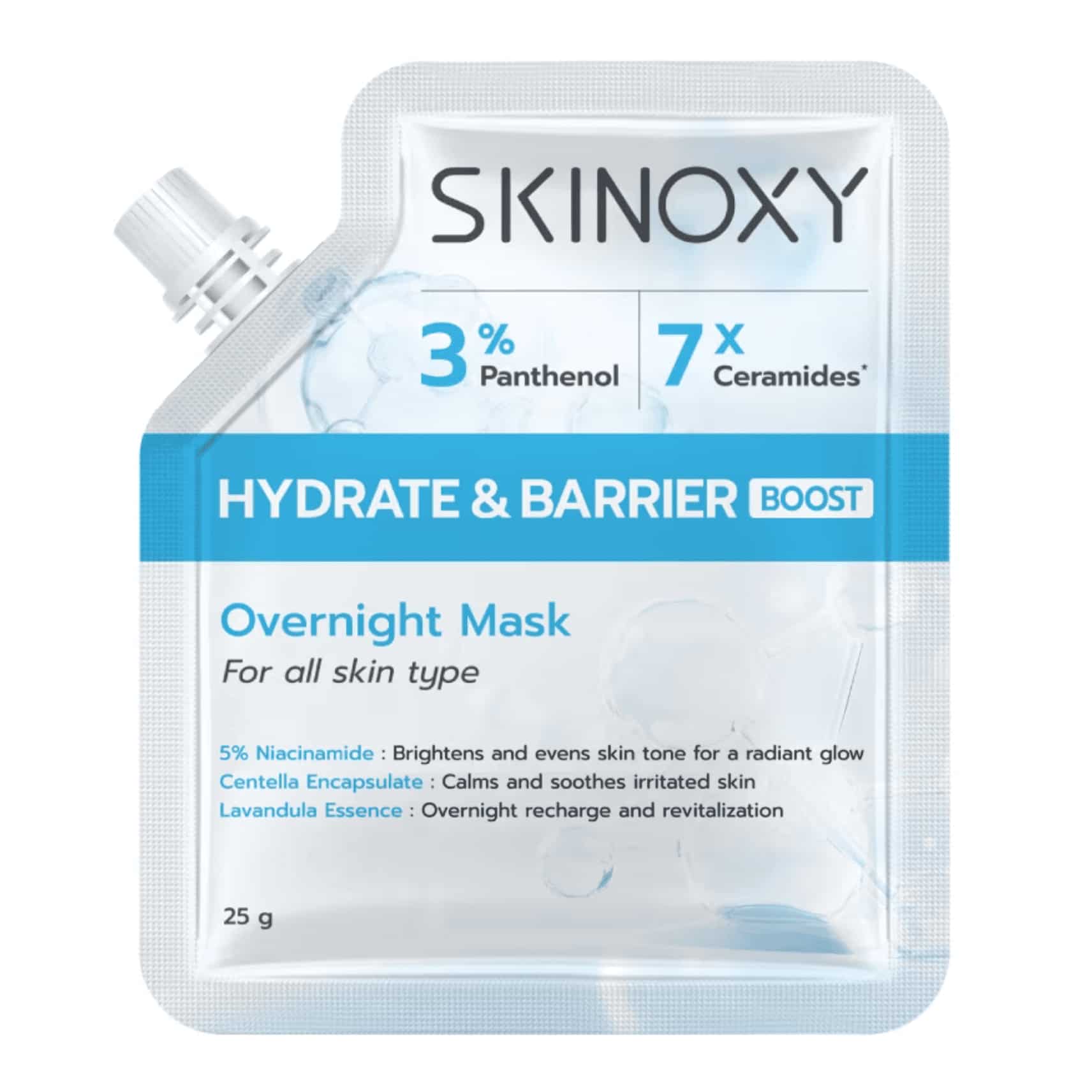 Skinoxy Hydrate & Barrier Boost Overnight Mask 25g
