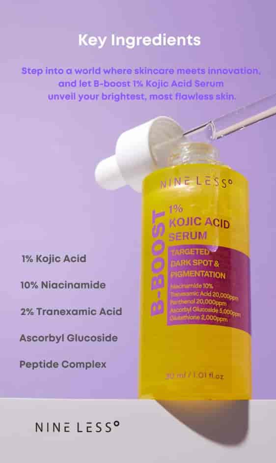 NINELESS - B-Boost 1% Kojic Acid Serum 4