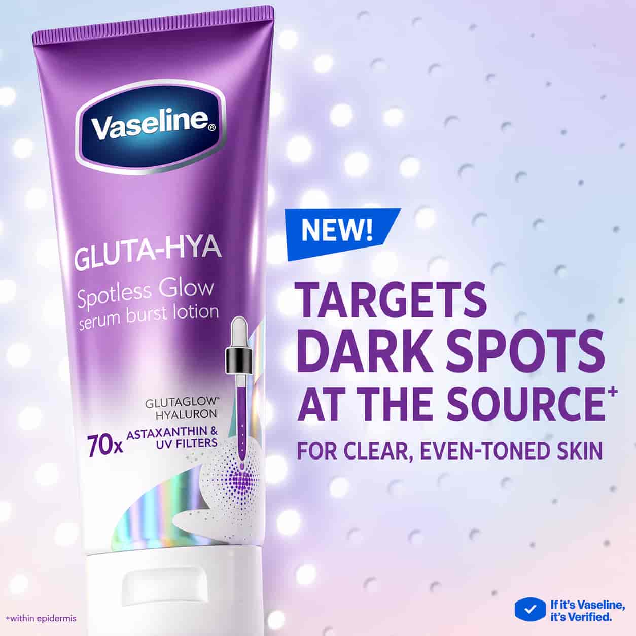 Vaseline Healthy Bright Gluta-Hya Serum Burst Lotion 3