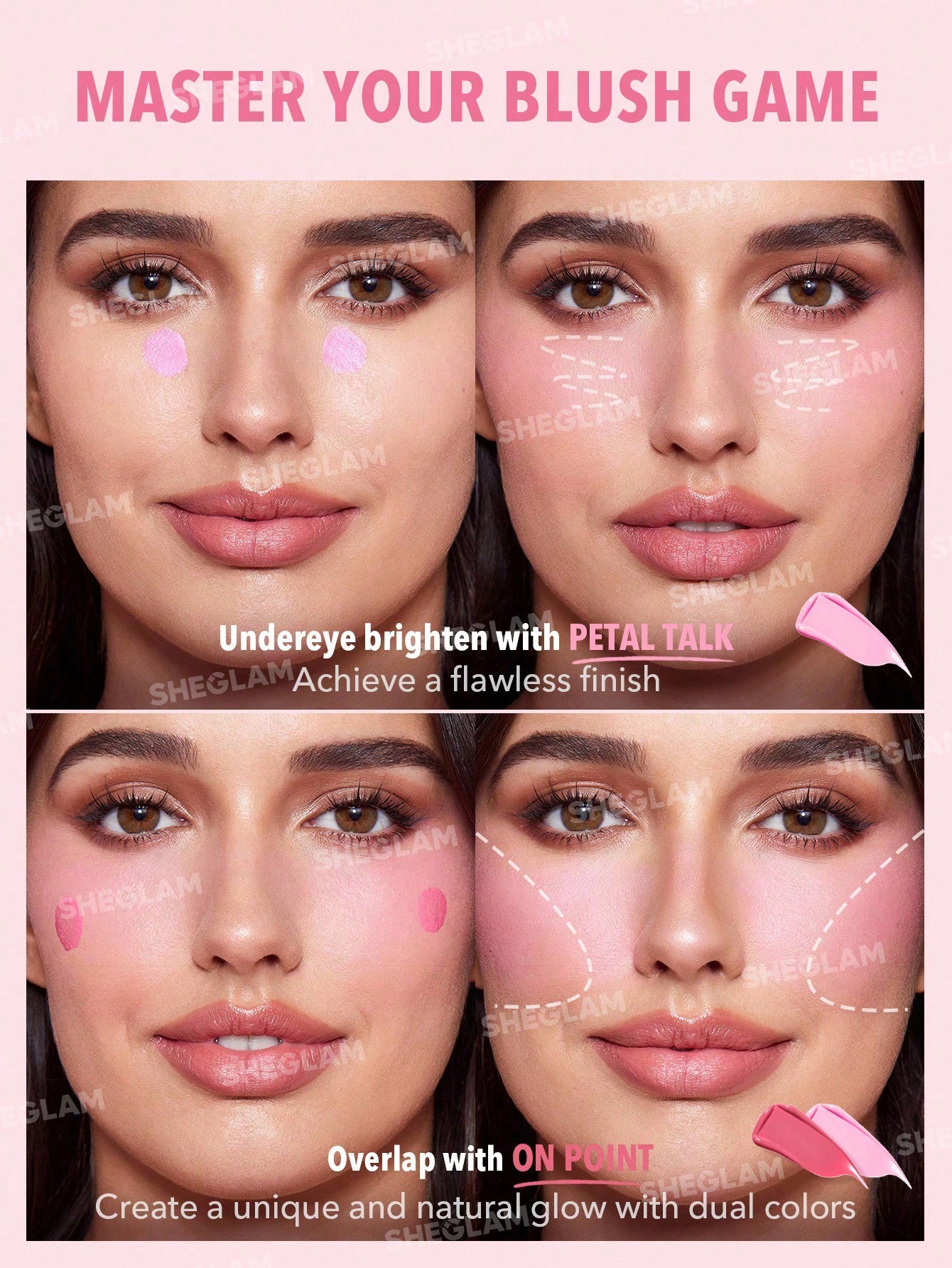 Sheglam Color Bloom Liquid Blush 3