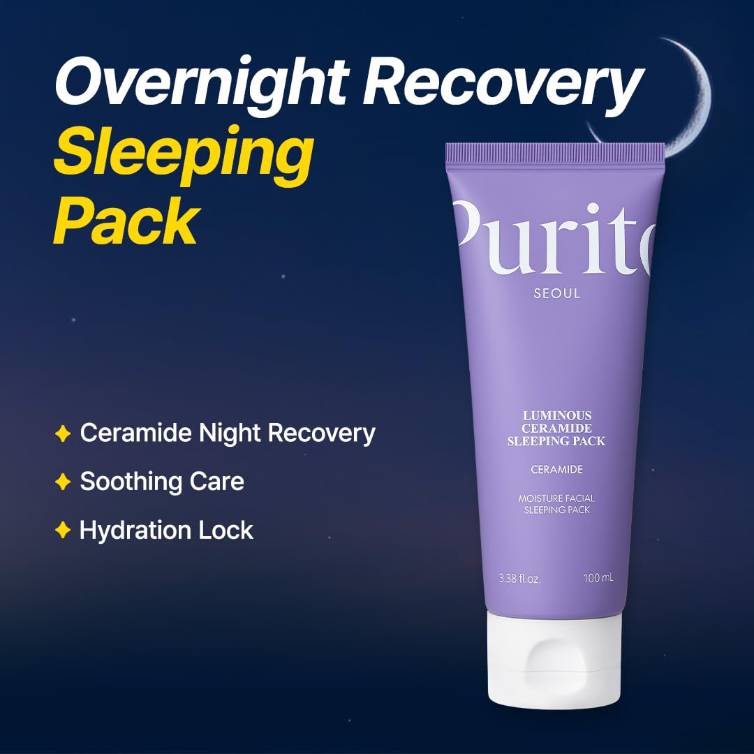 PURITO – Luminous Ceramide Sleeping Pack 5