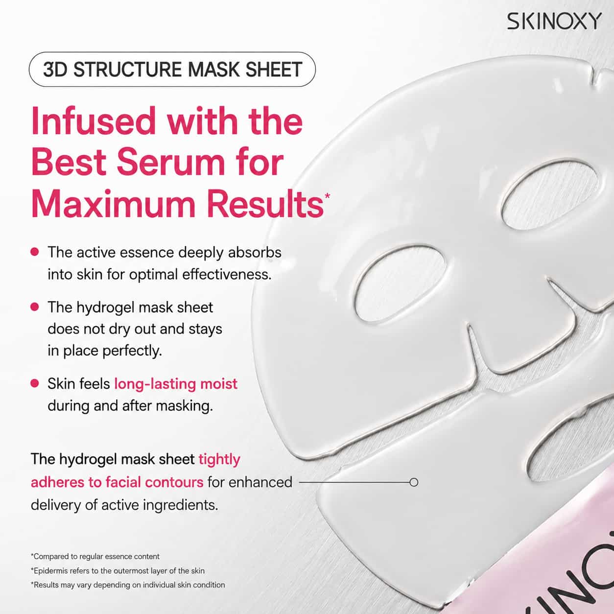 Skinoxy Hydrogel Mask 30g 3