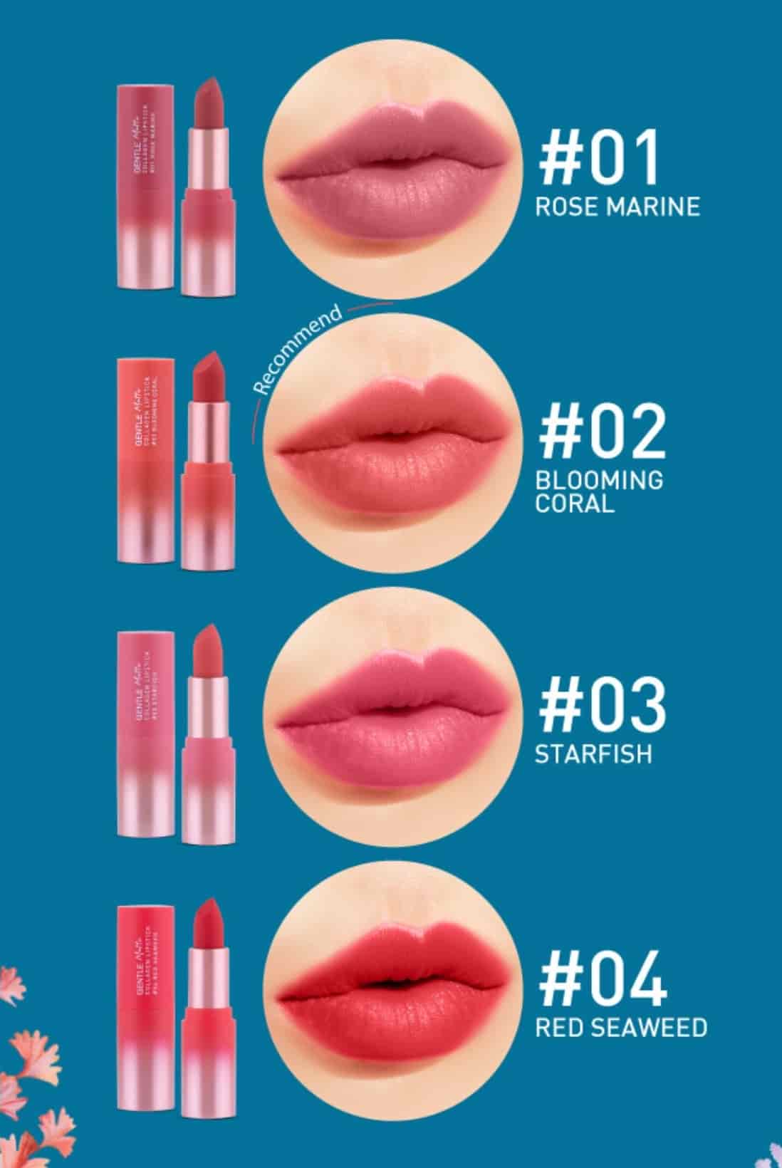 Baby Bright Gentle Matte Collagen Lipstick 3.7g 2