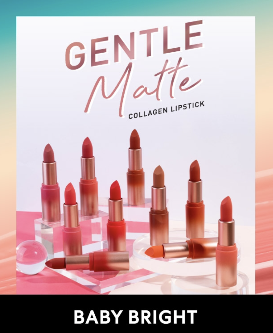 Baby Bright Gentle Matte Collagen Lipstick 3.7g 6