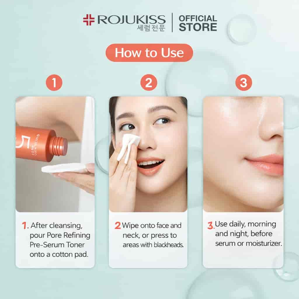 Rojukiss Pore Refining Pre-Serum Toner 4