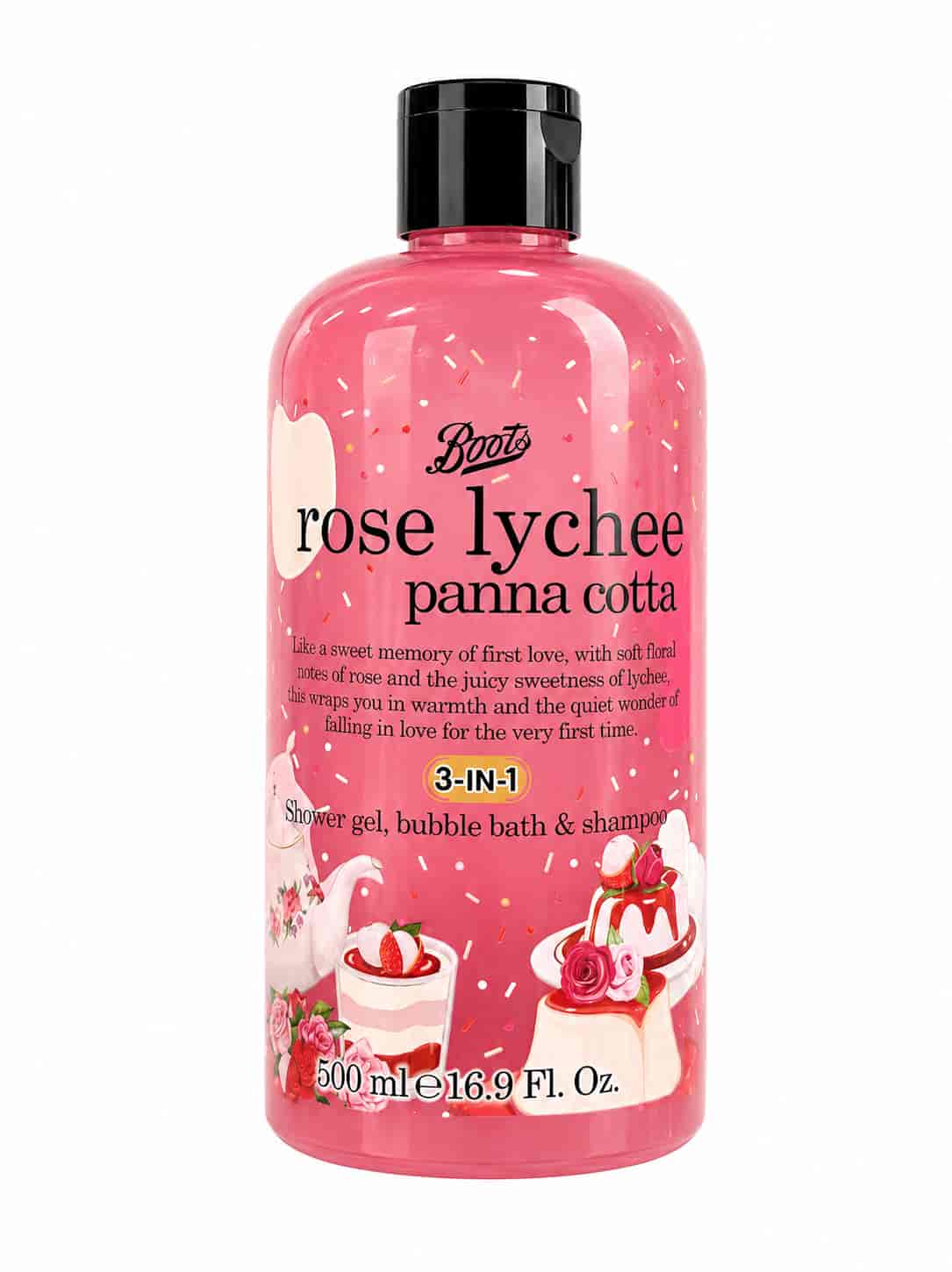 Rose Lychee Panna Cotta 500 ml
