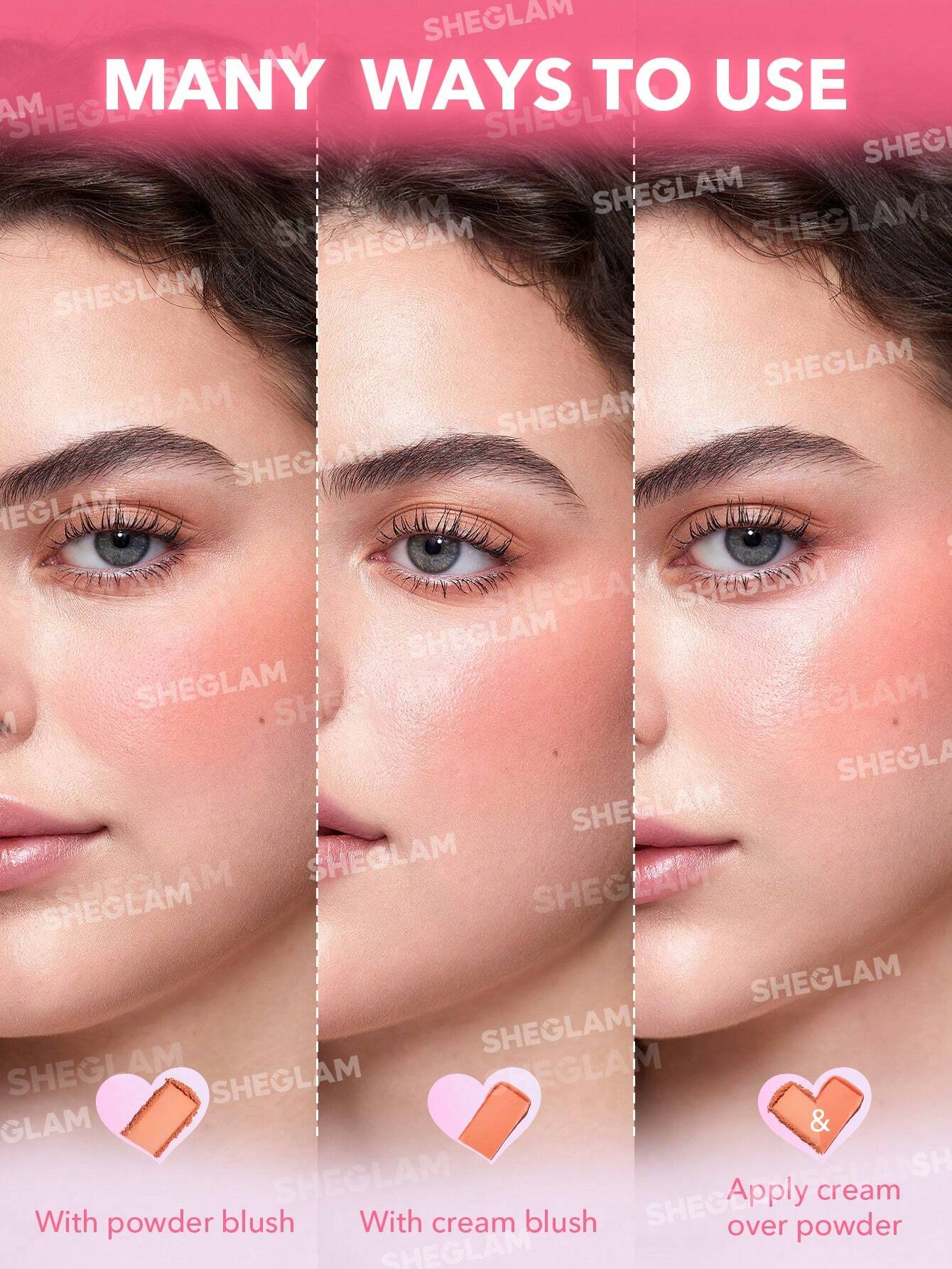 Sheglam Cheek 2 Cheek Blush Duo 3