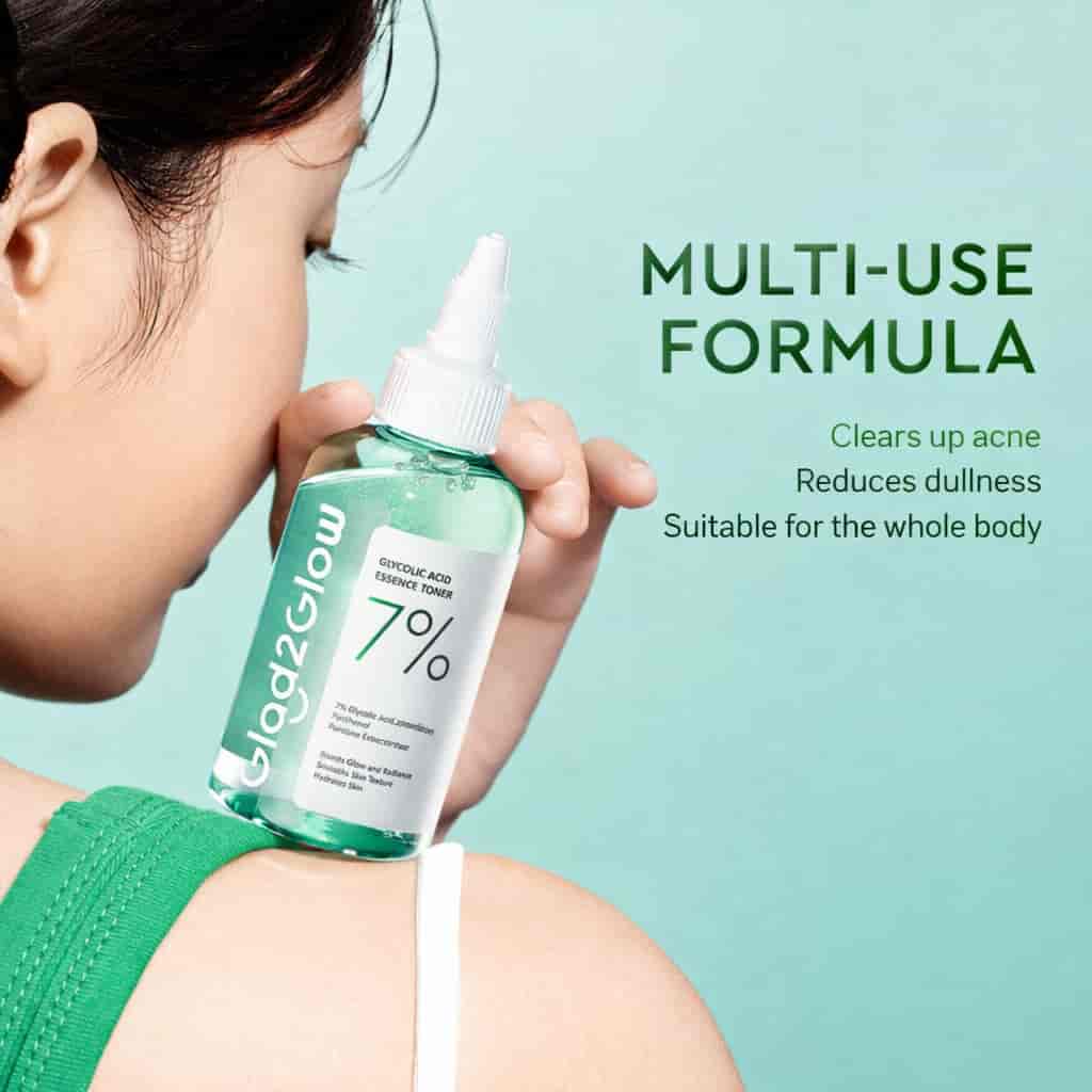 Glad2Glow 7% Glycolic Acid Essence Toner  2