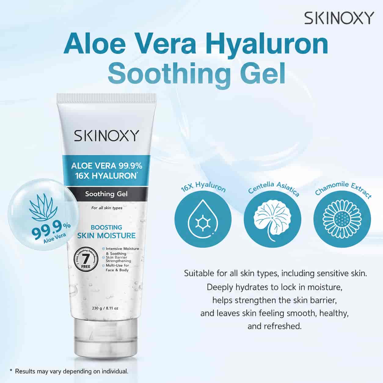 Skinoxy Aloe Vera Soothing Gel  3
